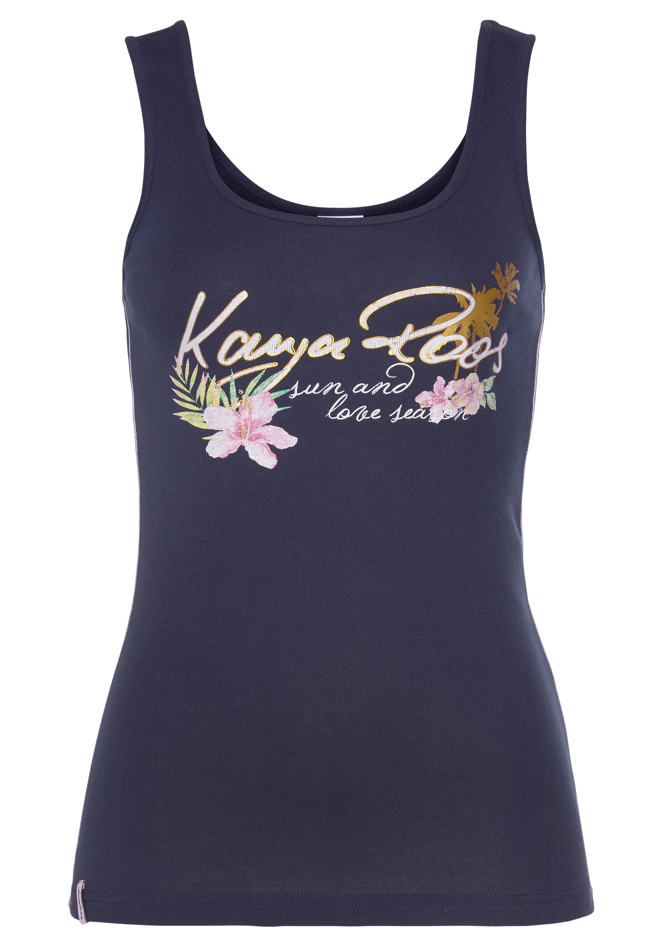 KangaROOS Tanktop, mit femininem Frontdruck