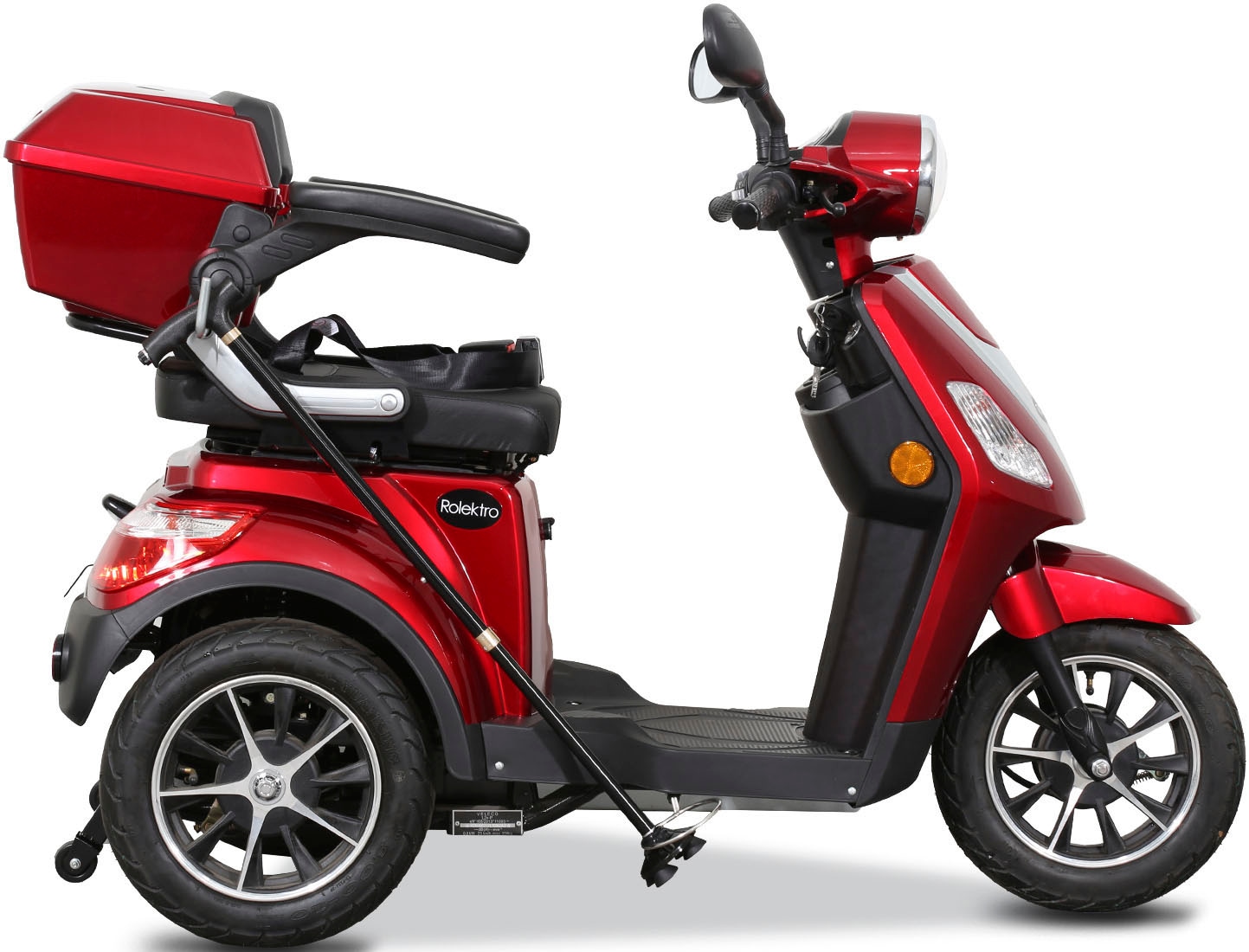 »E-Trike BAUR Topcase) 25 V.2, Raten 25 (mit Blei-Gel-Akku«, W, per Elektromobil Rolektro 1000 | km/h,