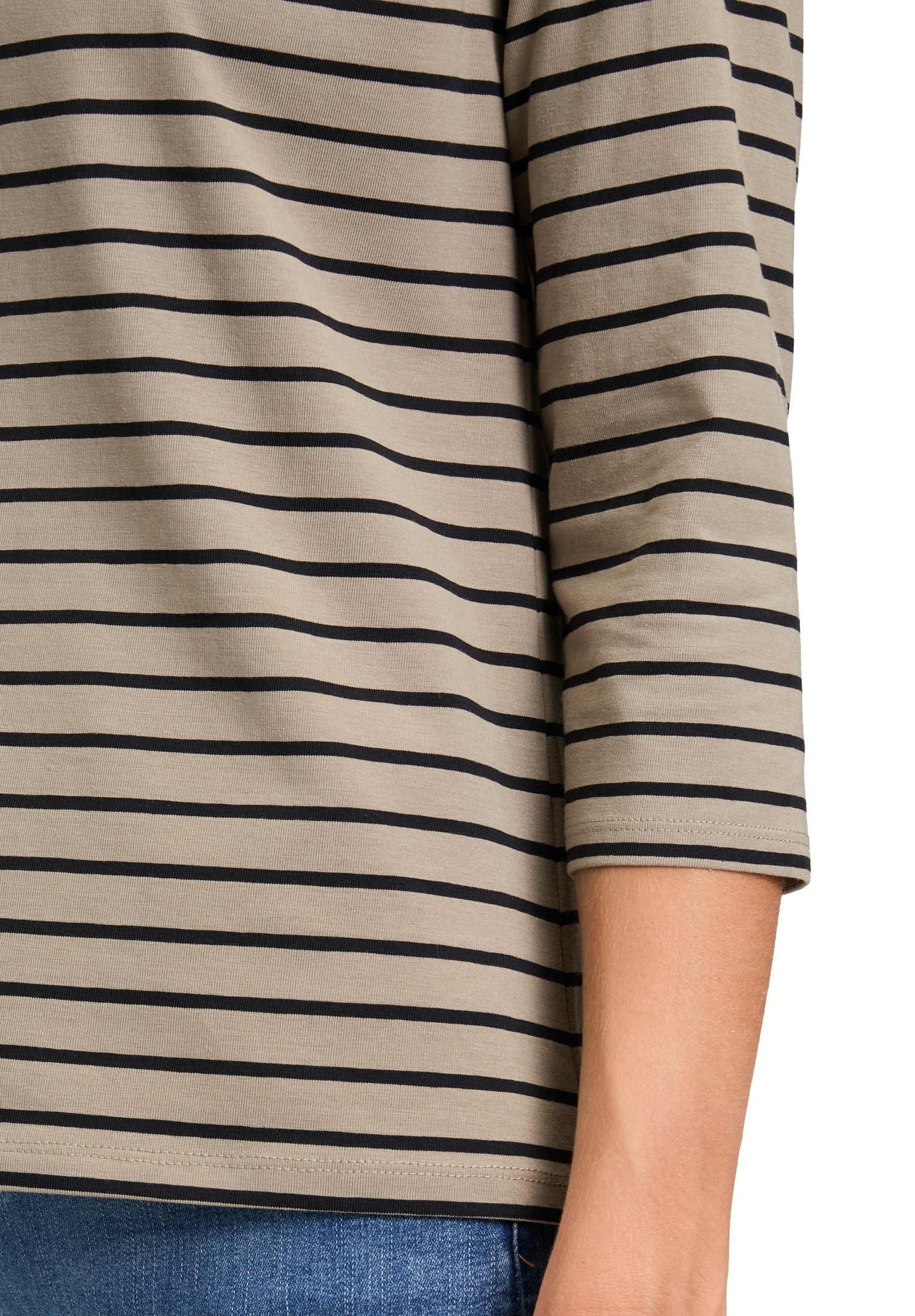 Betty Barclay 3/4-Arm-Shirt »Betty Barclay Ringelshirt mit U-Boot-Ausschnitt«, (1 tlg.)