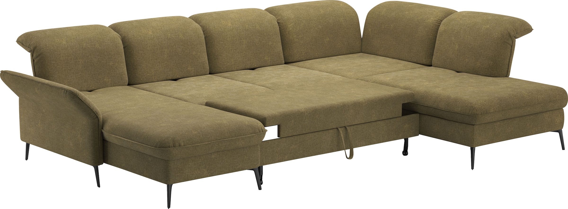 sit&more Wohnlandschaft »Emely«, mit Sitztiefenverstellung optional mit Bettfunktion und Bettkasten
