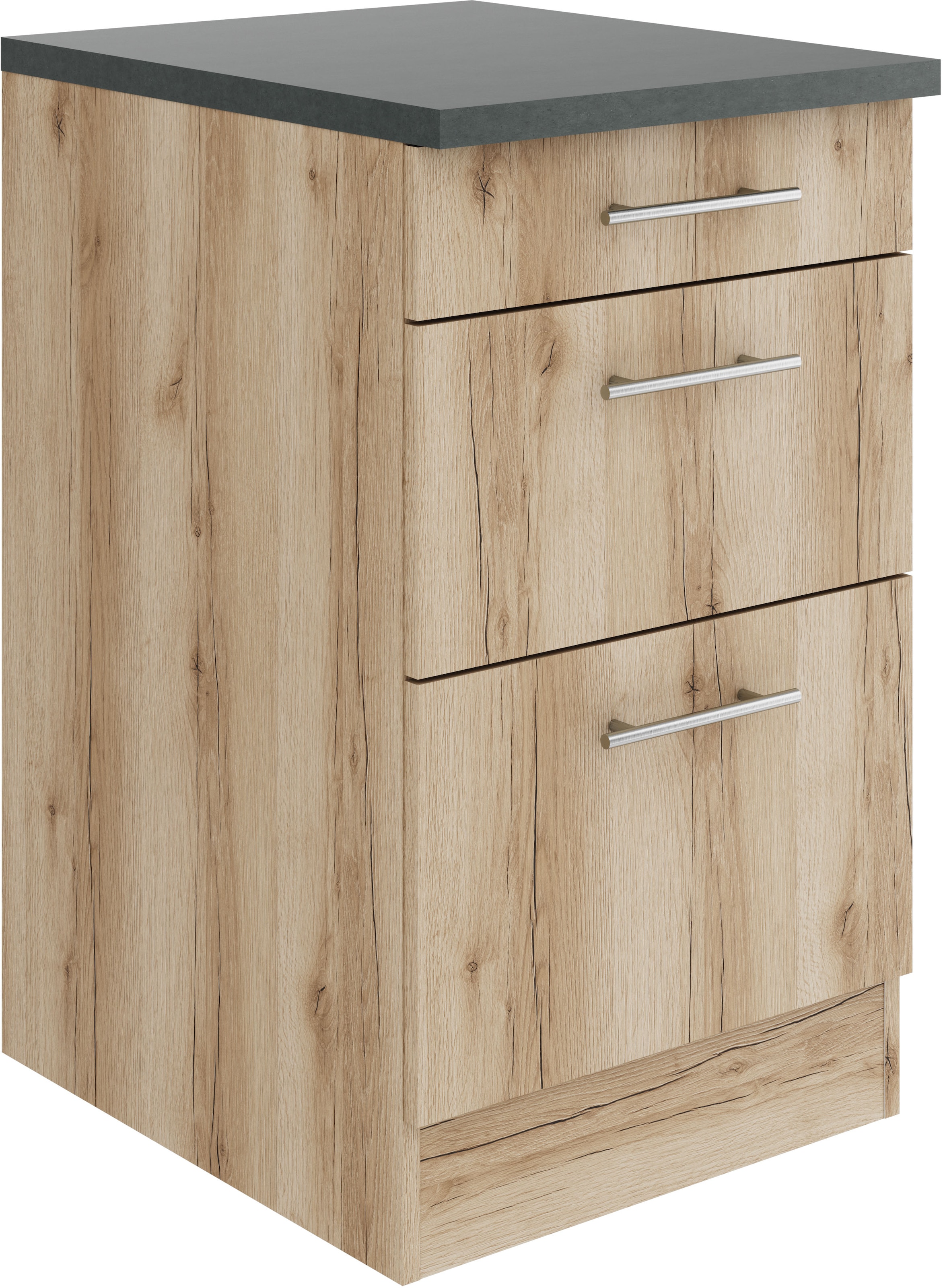 OPTIFIT Unterschrank "Bella" Breite 50 cm, 2 Auszüge, 1 Schubkasten