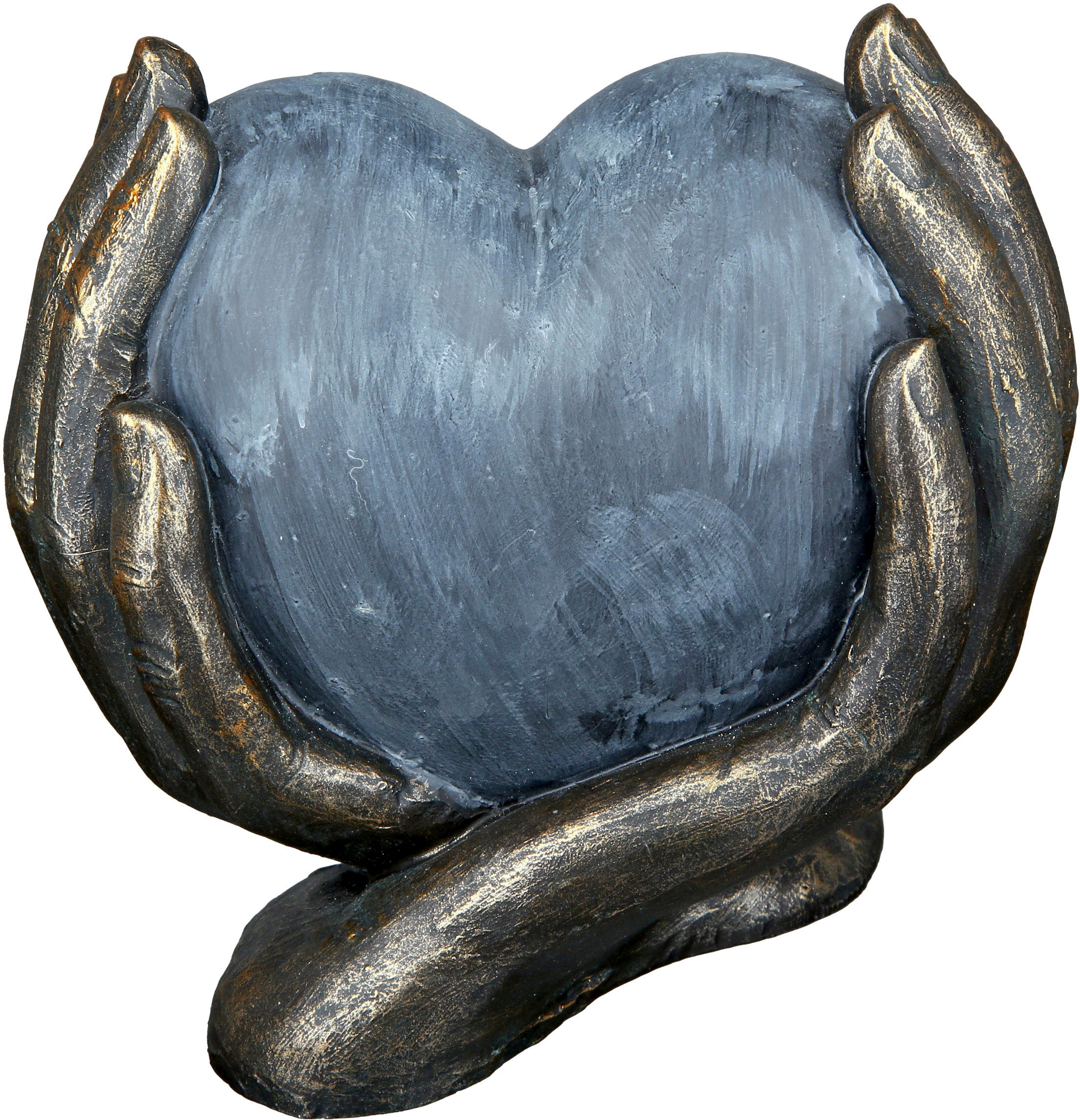 Dekofigur »Skulptur Herz in Händen«