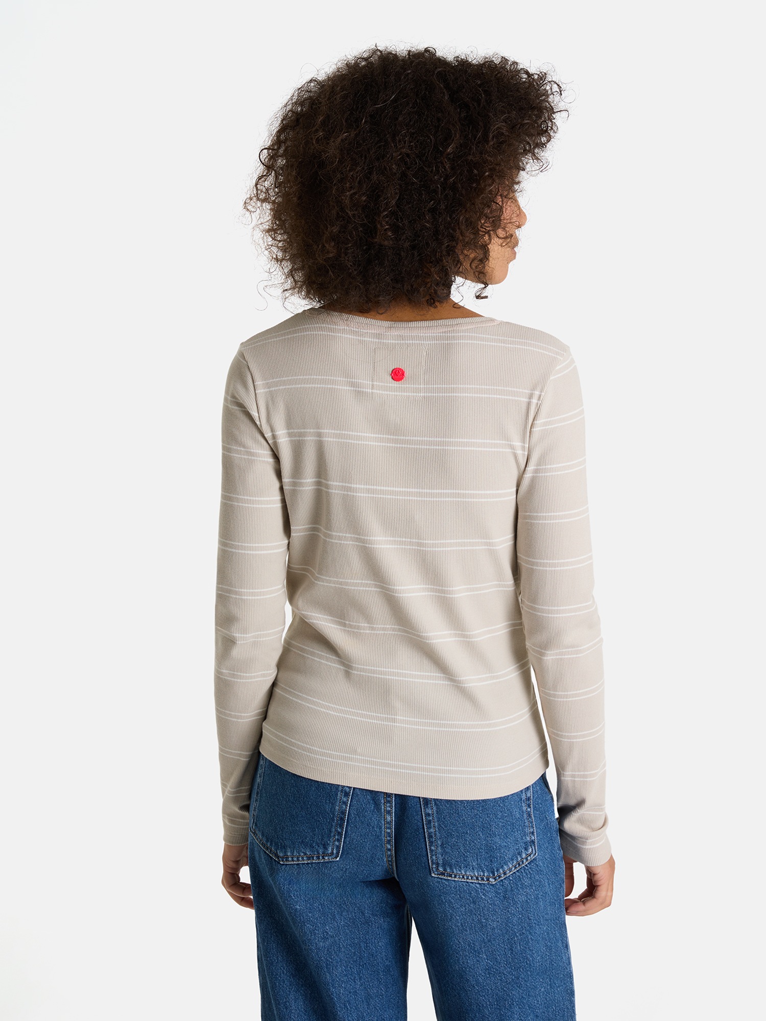 Lieblingsstück Langarmshirt "SinaL" mit Herzmotiv und Streifen günstig online kaufen