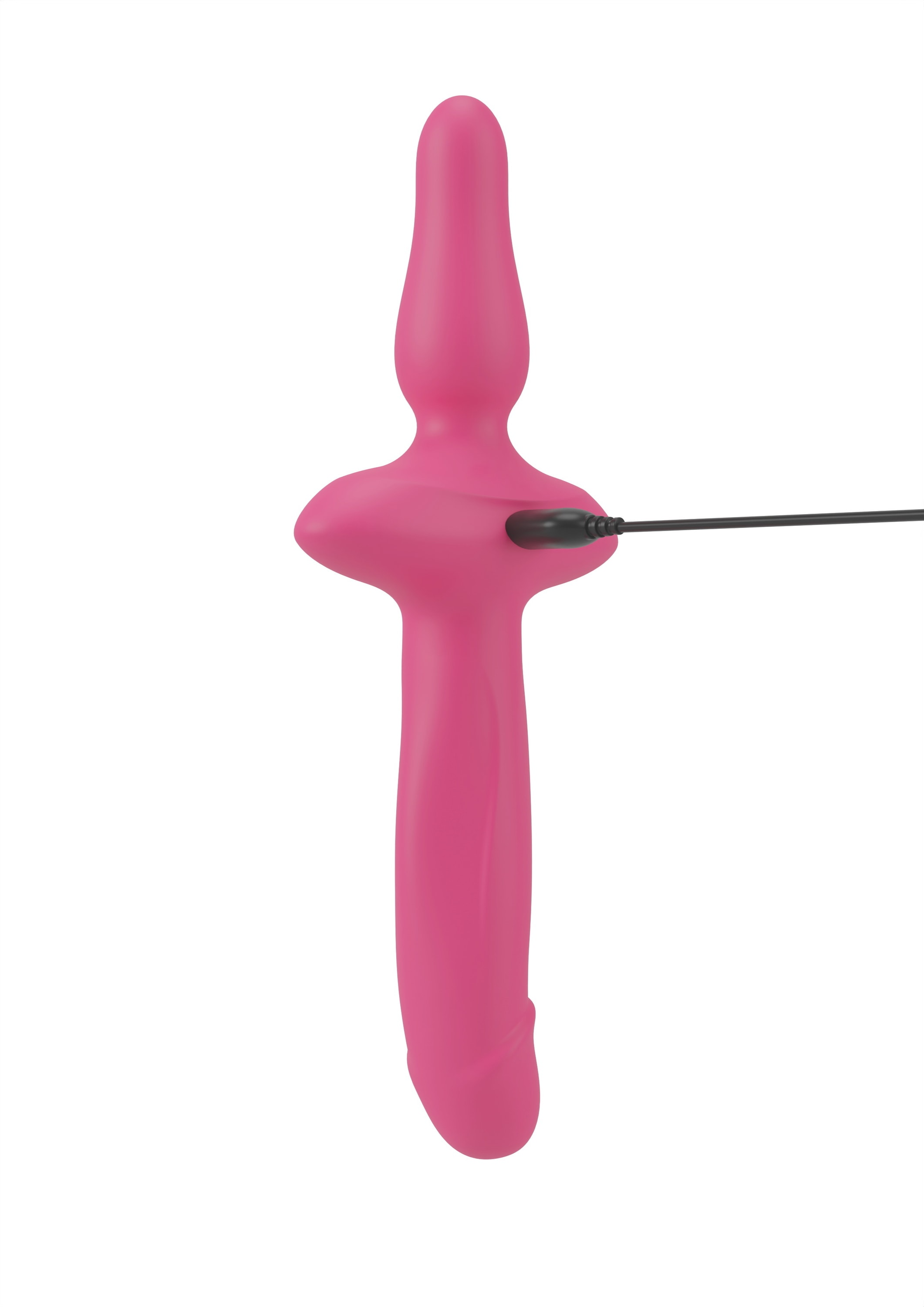 coup!es choice Vibrator »Doppelvibrator 2in1 Vibrator + Butt Plug«