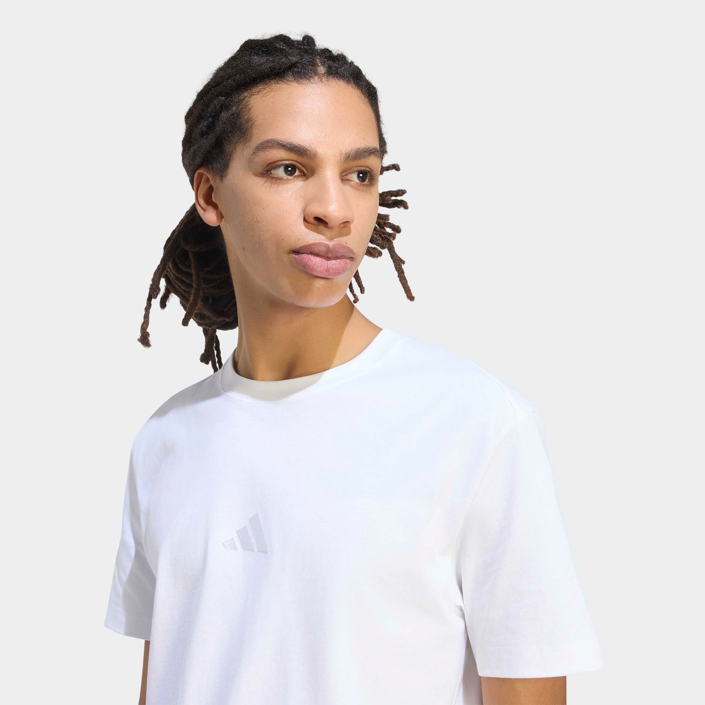adidas Sportswear T-Shirt »M AK SL TEE« mit Rundhalsausschnitt, ohne Verschluss, aus Baumwolle, normale Länge