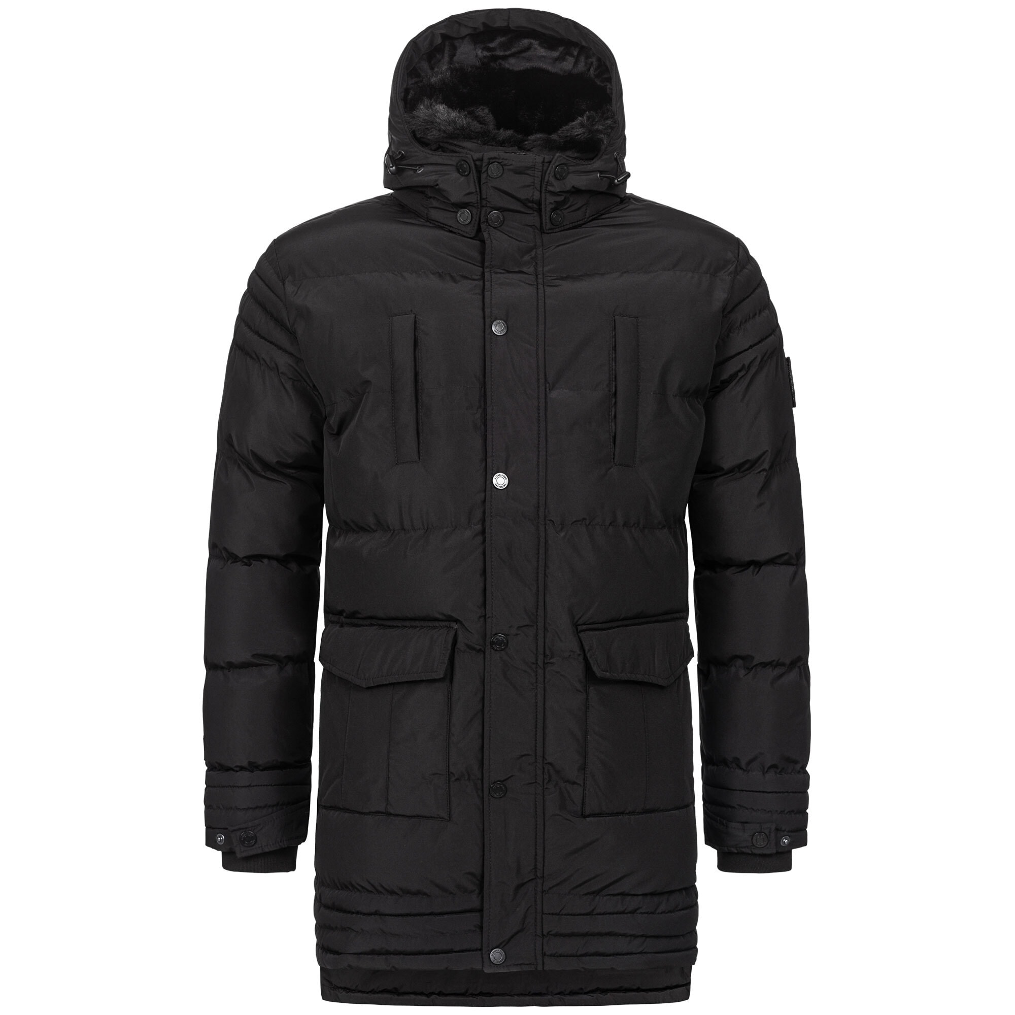 Alessandro Salvarini Winterjacke »ASVenico«, mit Teddyfelleinsatz