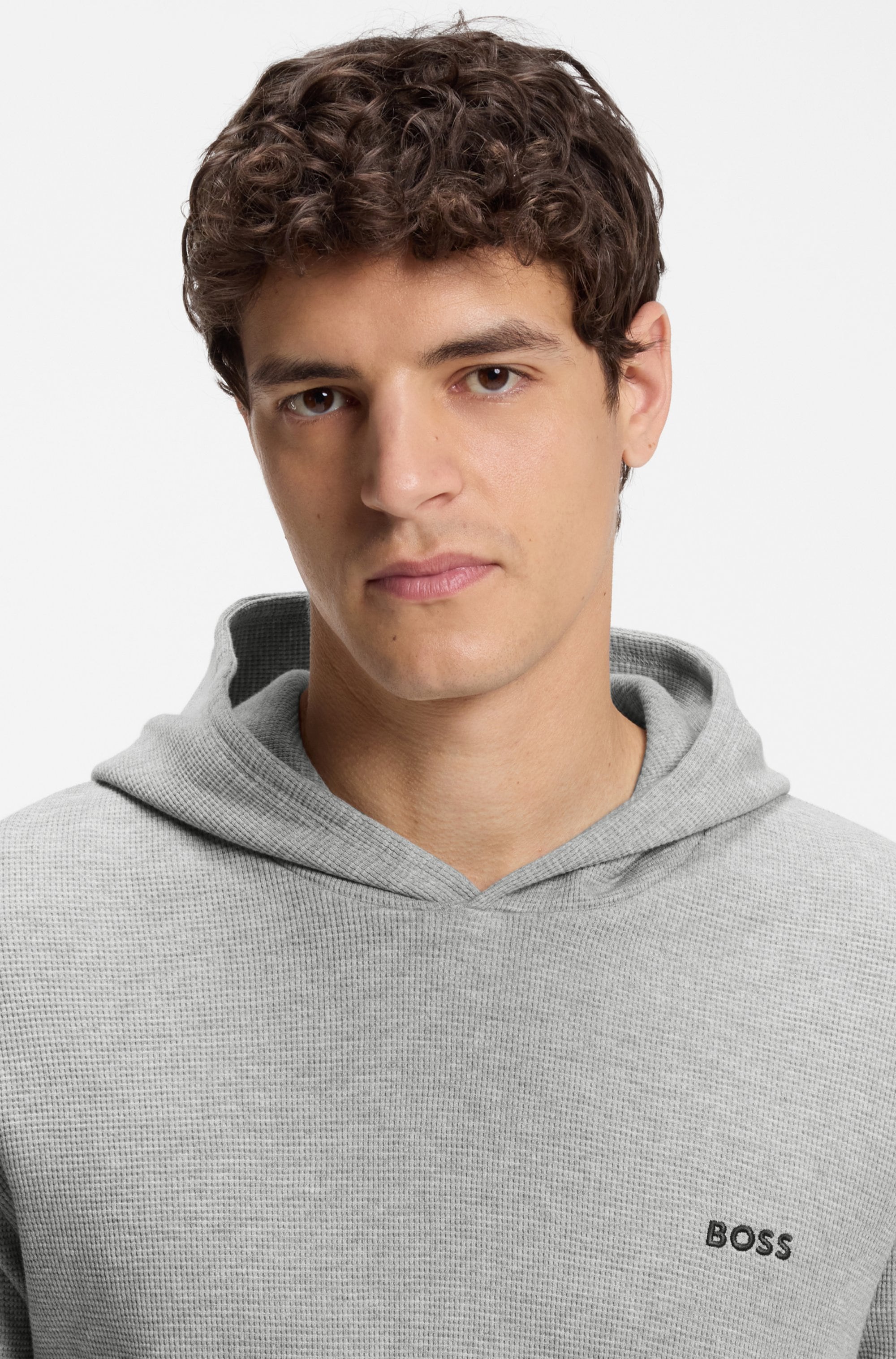 BOSS Hoodie »Waffle LS-Shirt H«
