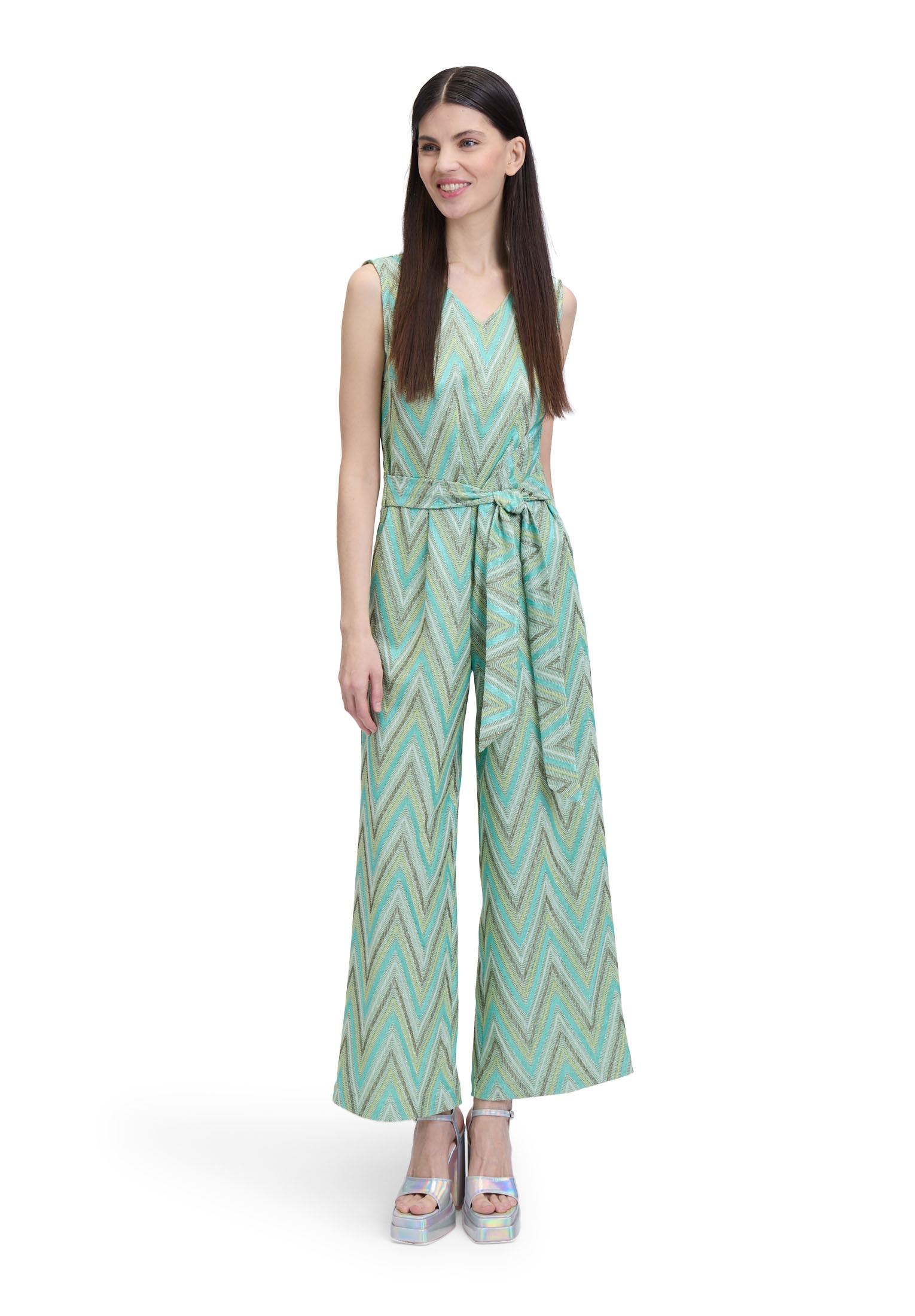 Cartoon Overall "Damen Jumpsuit mit Bindegürtel", 1 Stk. Design günstig online kaufen