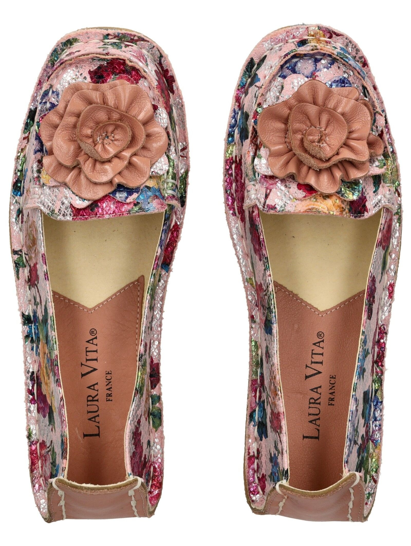 LAURA VITA Ballerina »LAURA VITA Ballerinas Leder/Textil«