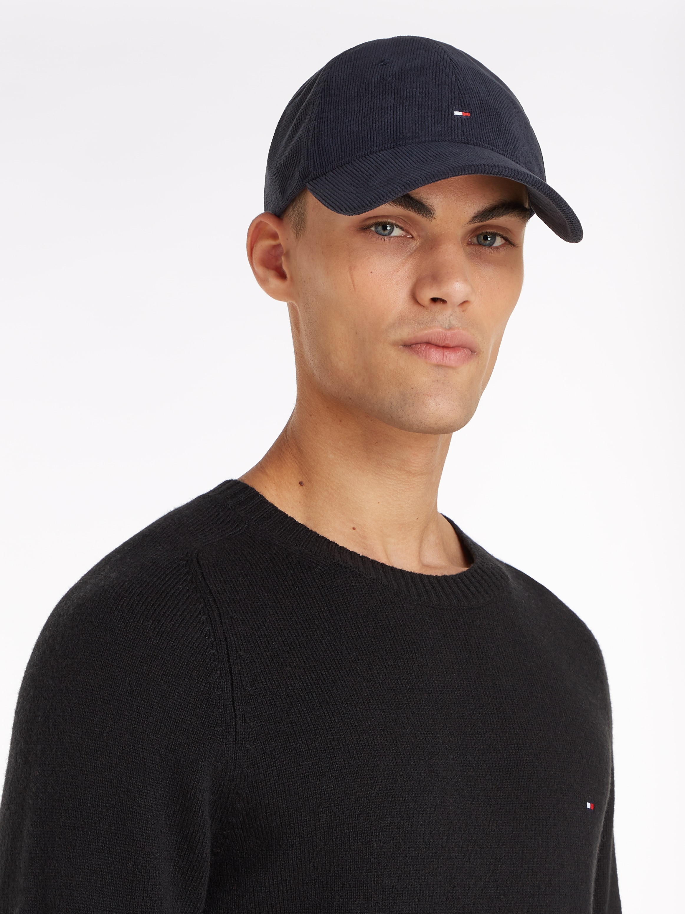 Tommy Hilfiger Baseball Cap »TH FLAG CORDUROY SOFT 6 PANEL«, mit Logostickerei