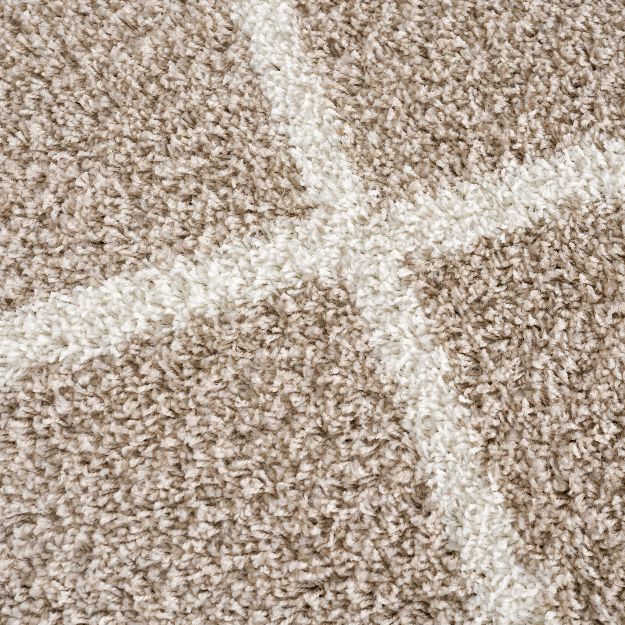 Thumbnail - Sanat Hochflor-Teppich "Madrid" rund 30 mm Höhe Wohnzimmer, Langflor, Shaggy Teppich