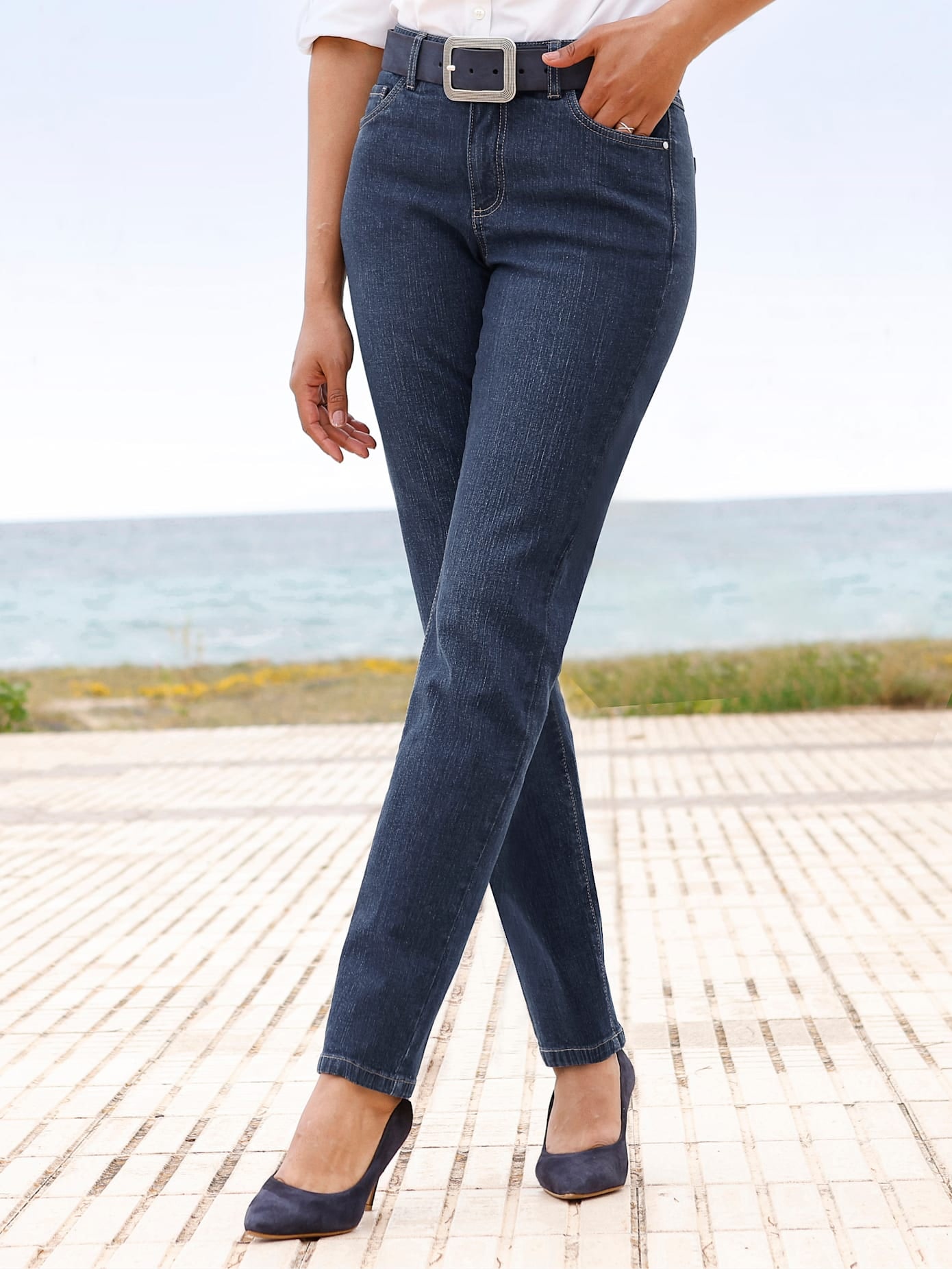 Casual Looks 5-Pocket-Jeans 1 Stk. tlg. günstig online kaufen