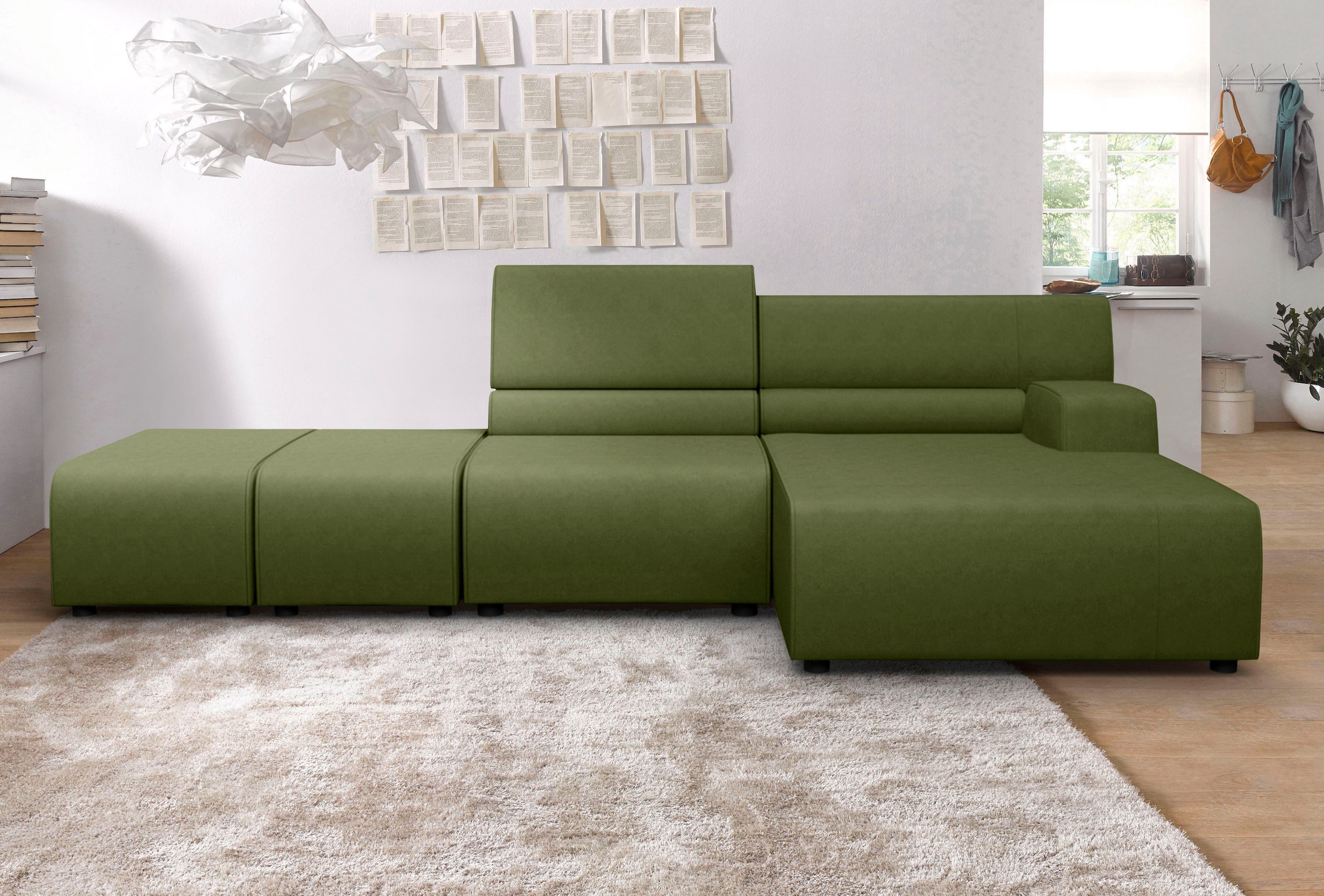 Ecksofa »Babouche, Designsofa mit außergewöhnlichem Sitzkomfort zum Wohlfühlen«