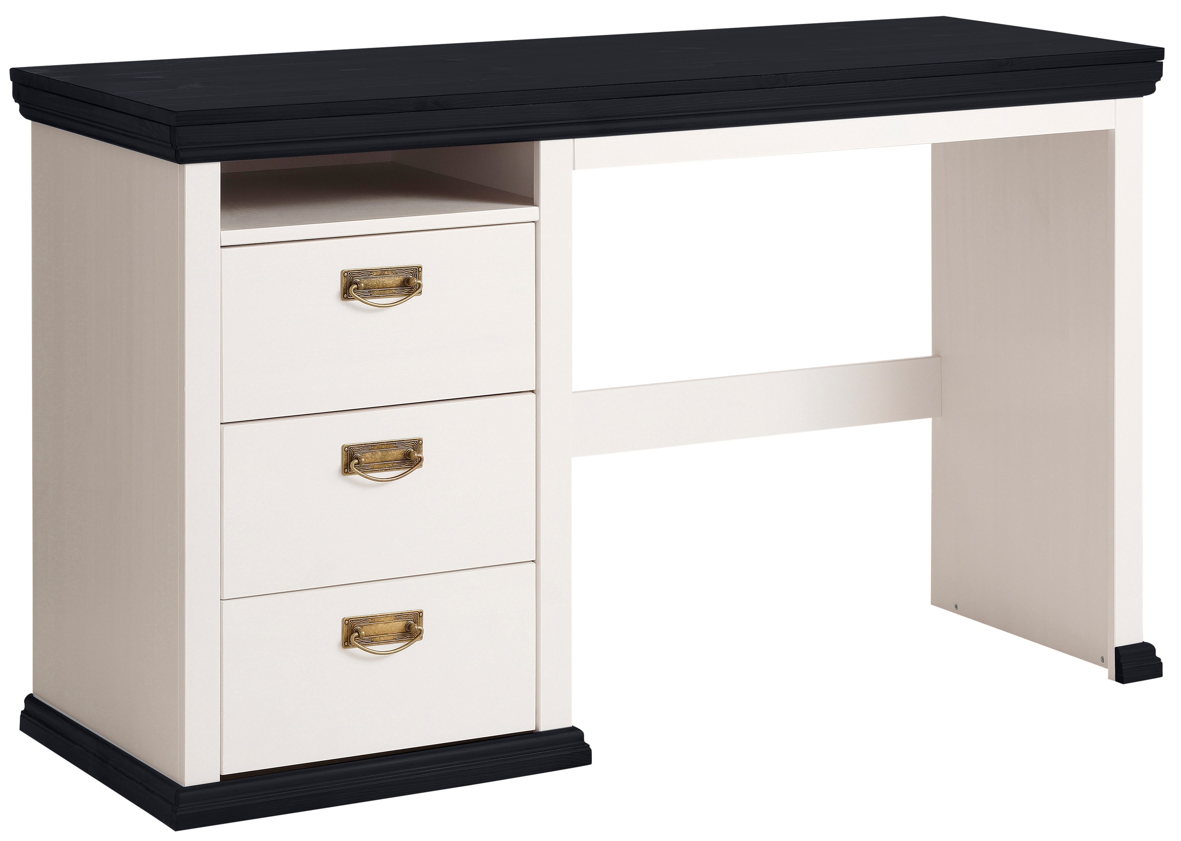 OTTO home Schreibtisch "Konrad" aus zertifiziertem Massivholz, mit Schublad günstig online kaufen