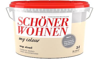 SCHÖNER WOHNEN-Kollektion Wand- und Deckenfarbe »my colour - my sisal«, 5 Liter, my... kaufen