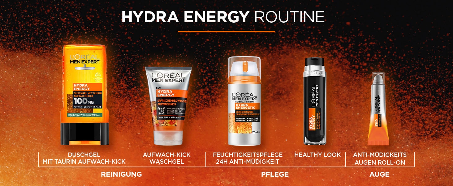 L'ORÉAL PARIS MEN EXPERT Pflege-Set »L'Oréal Men Expert Hydra Energy Bestseller Bag«