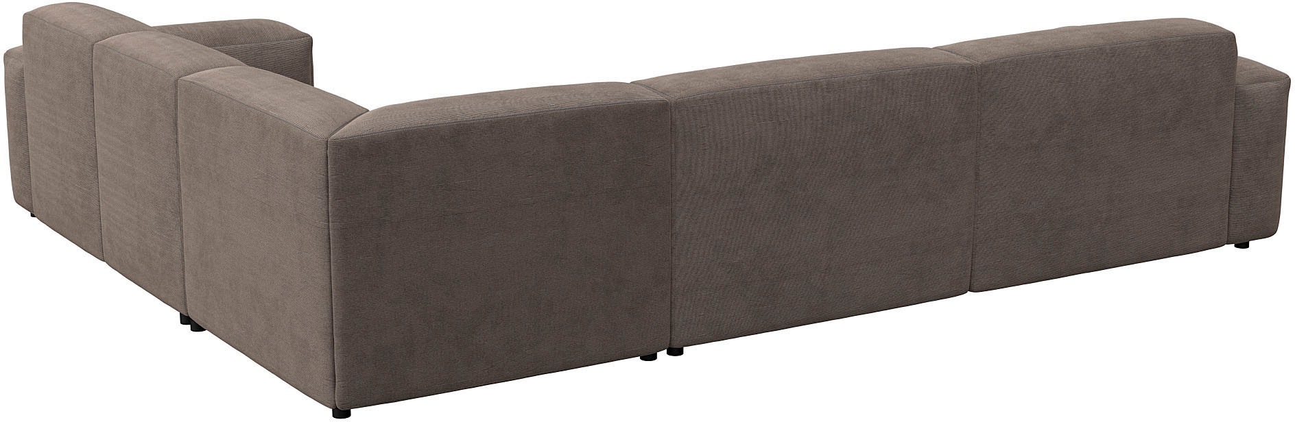 FLEXLUX Ecksofa »Lucera, super bequem durch hochwertigen Sitzaufbau mit Kaltschaum«, modern & anschmiegsam, L-Form, Designsofa