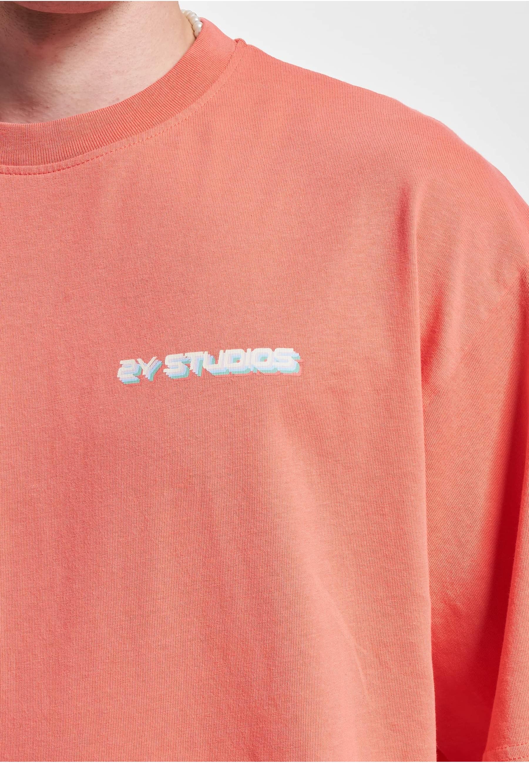 2Y Studios T-Shirt »2Y Studios Herren 2Y Good Vibes Only Oversize Tee«, (1 tlg.)