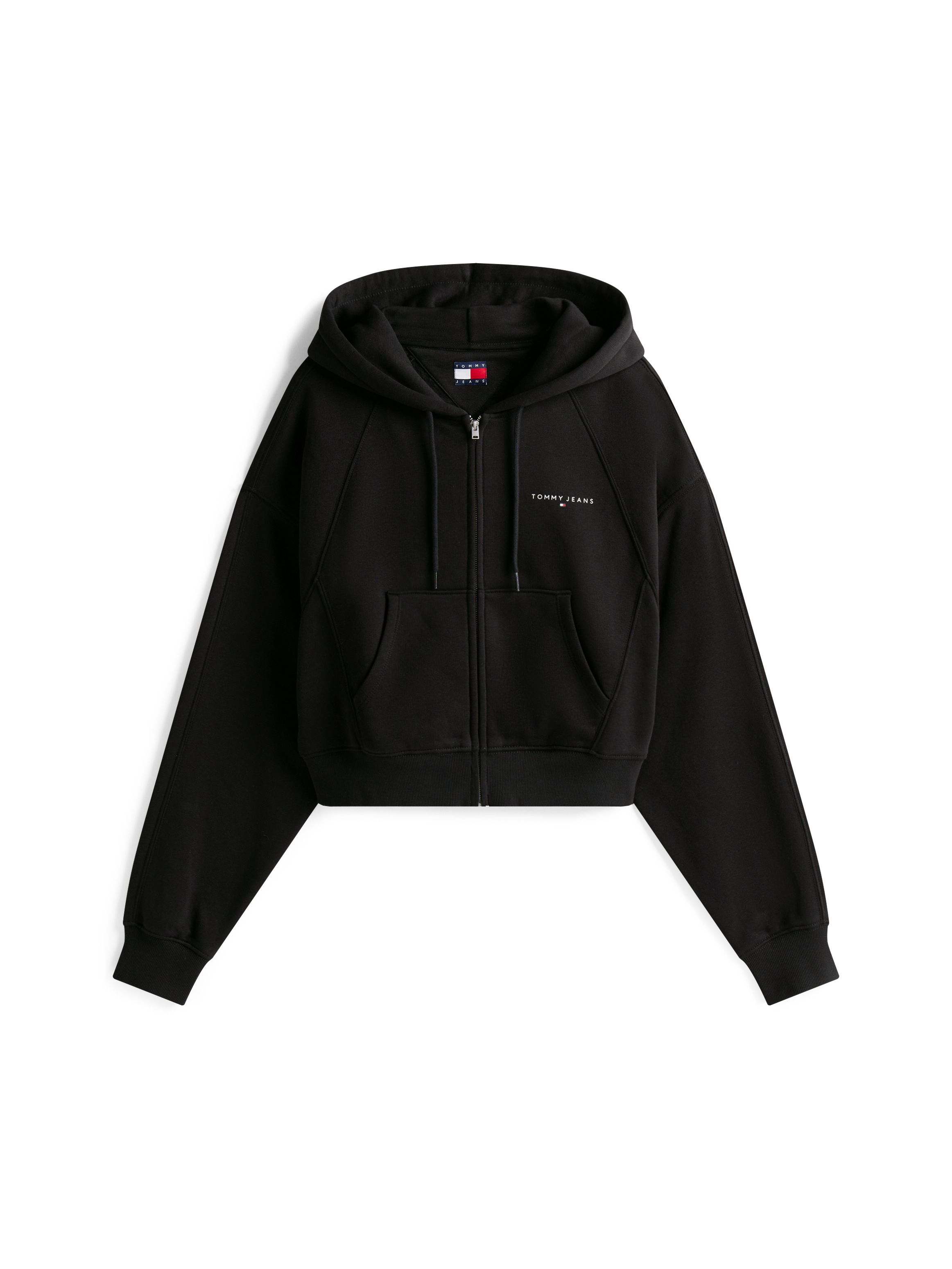 Thumbnail - Tommy Jeans Kapuzensweatjacke "TJW BXY CRP LINEAR ZIP THRU EXT"