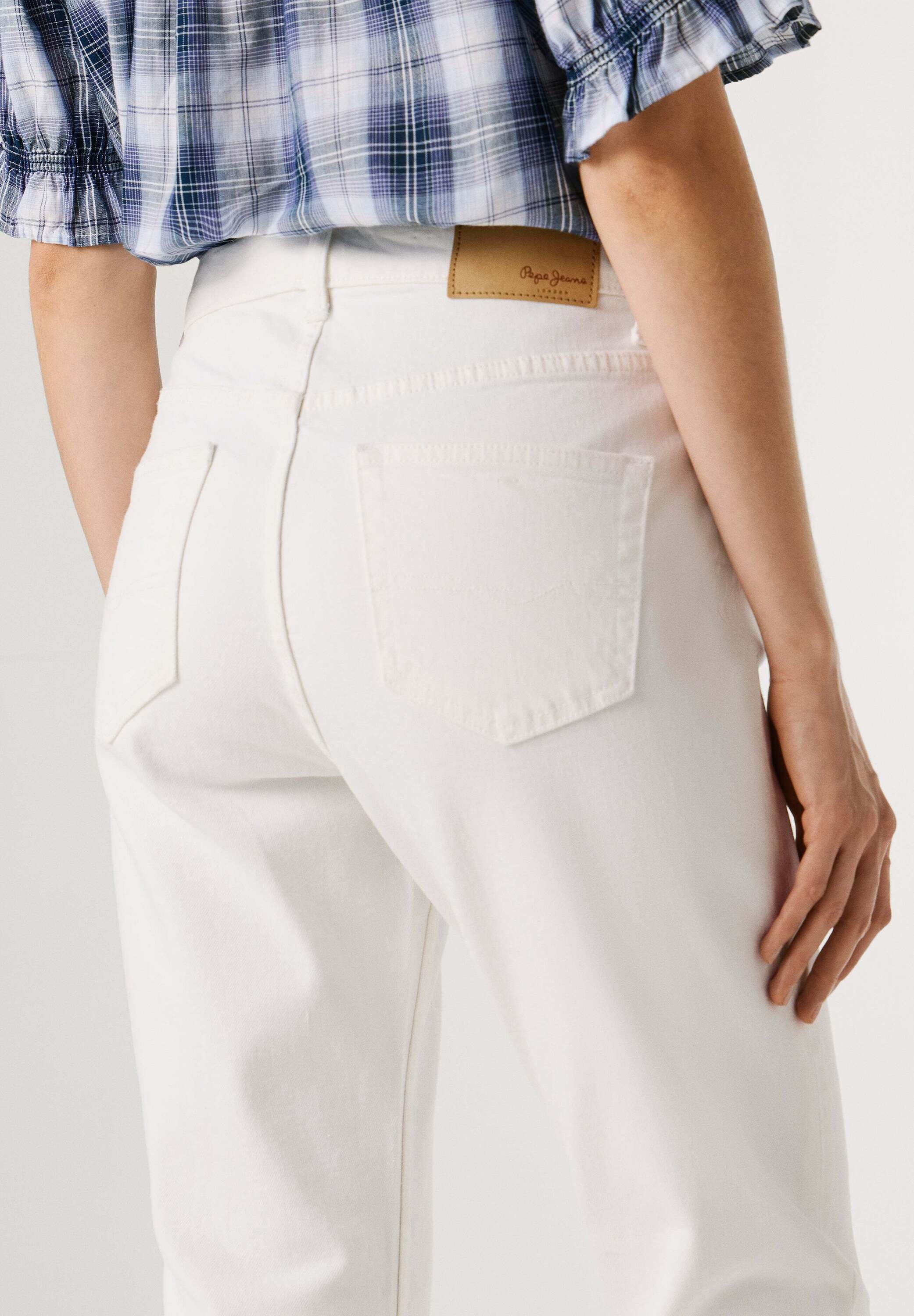 Pepe Jeans Straight-Jeans »straight leg jeans TAPERED JEANS HW VIOLET«
