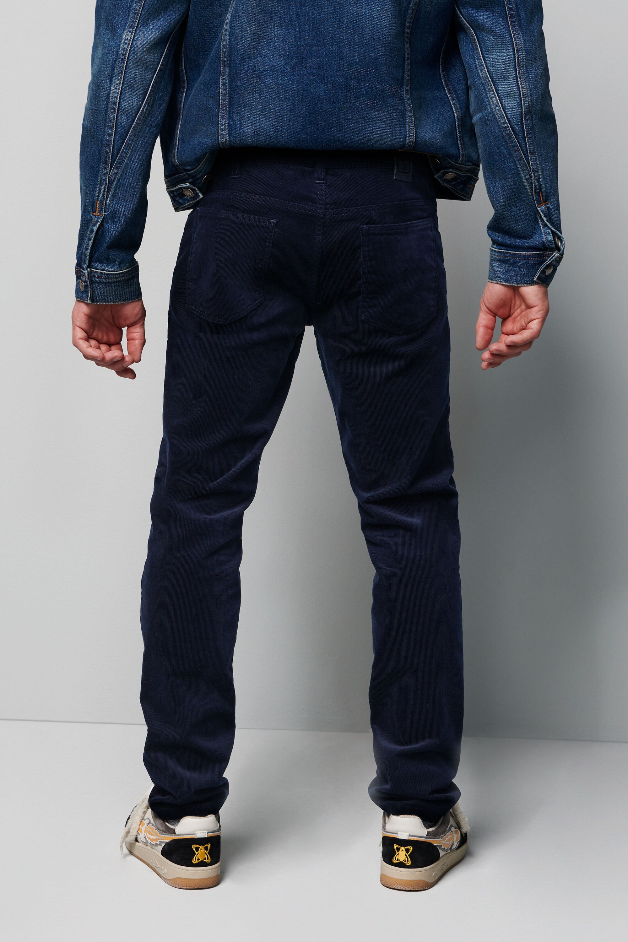 MEYER Cordhose »Five-Pocket-Hose«, im unifarbenen Design