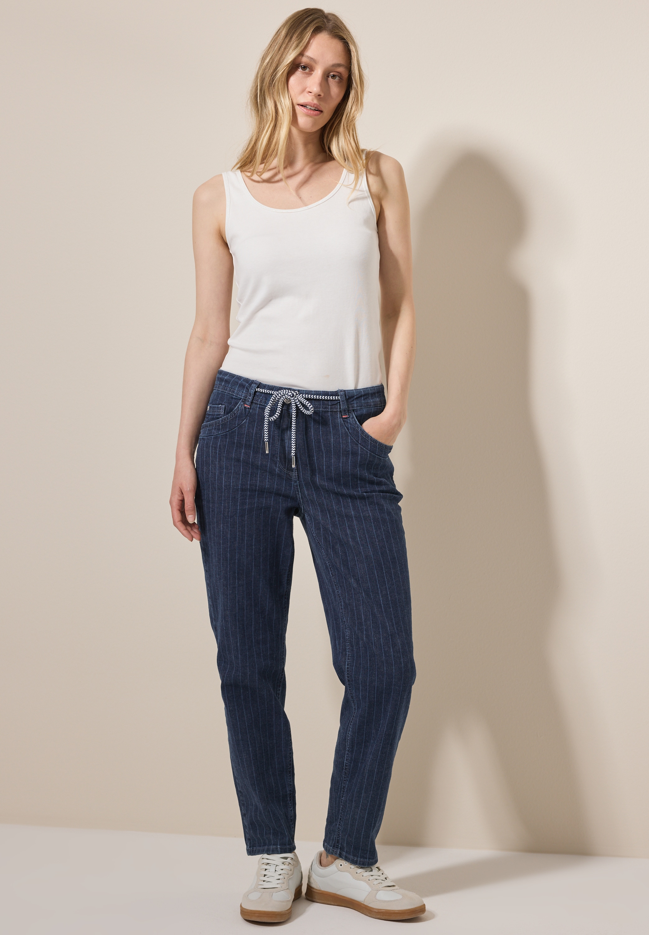 Cecil Gerade Jeans, Middle Waist