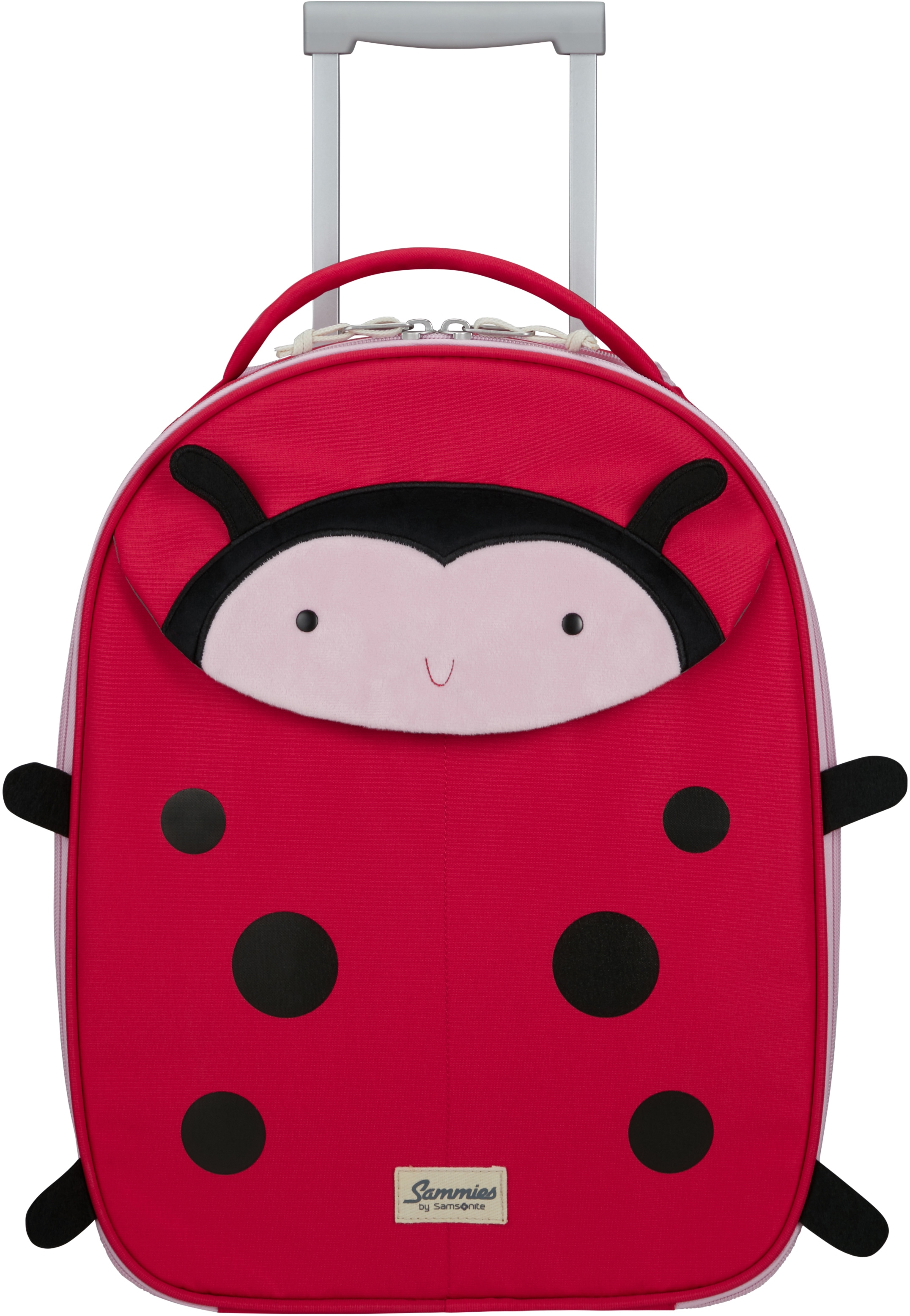 Samsonite Kinderkoffer "Happy Sammies ECO, Ladybug Lally", 2 St. Rollen, Kinderreisekoffer Kindertrolley Handgepäck Weic