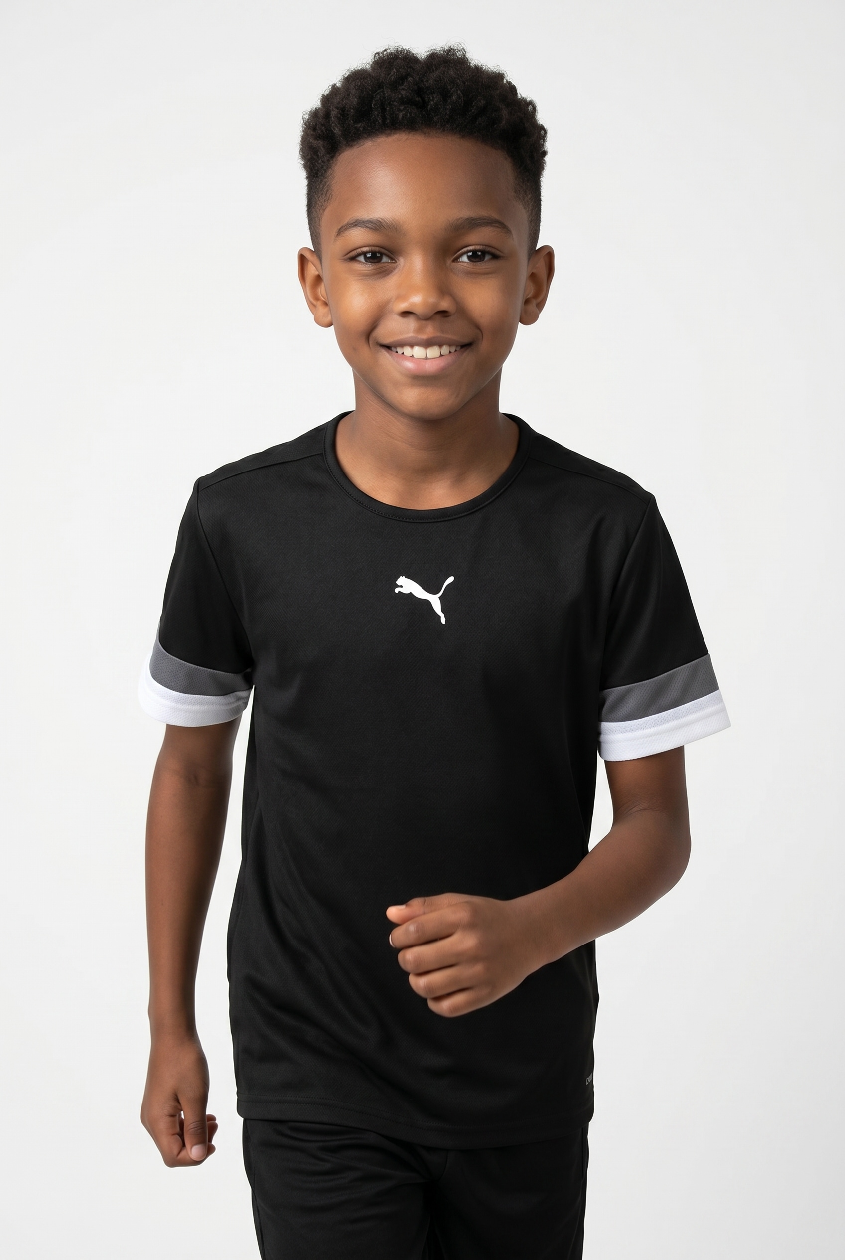 PUMA Fußballtrikot "TEAMRISE JERSEY JR" Fußball, Kurzarm, mit Rundhalsausschnitt, mit DryCELL Technologie
