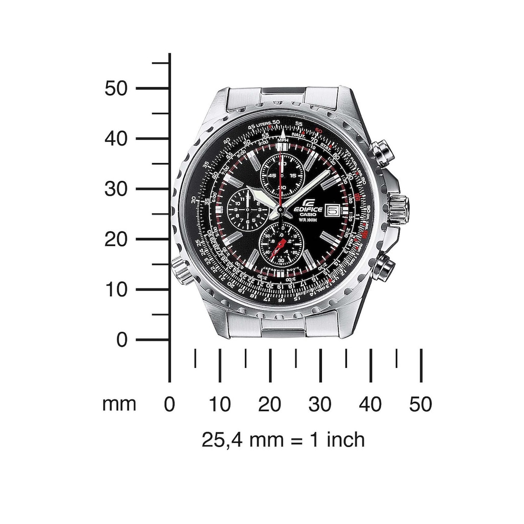 CASIO EDIFICE Chronograph »EF-527D-1AVEF«, NEO-Display