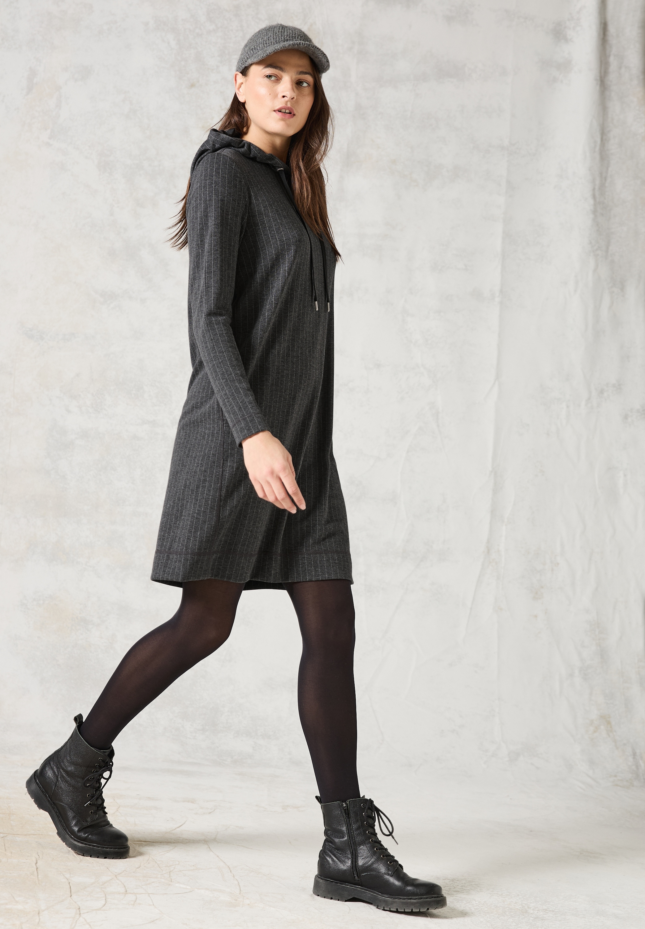 Cecil Minikleid, Sommerkleid im Nadelstreifen-Look