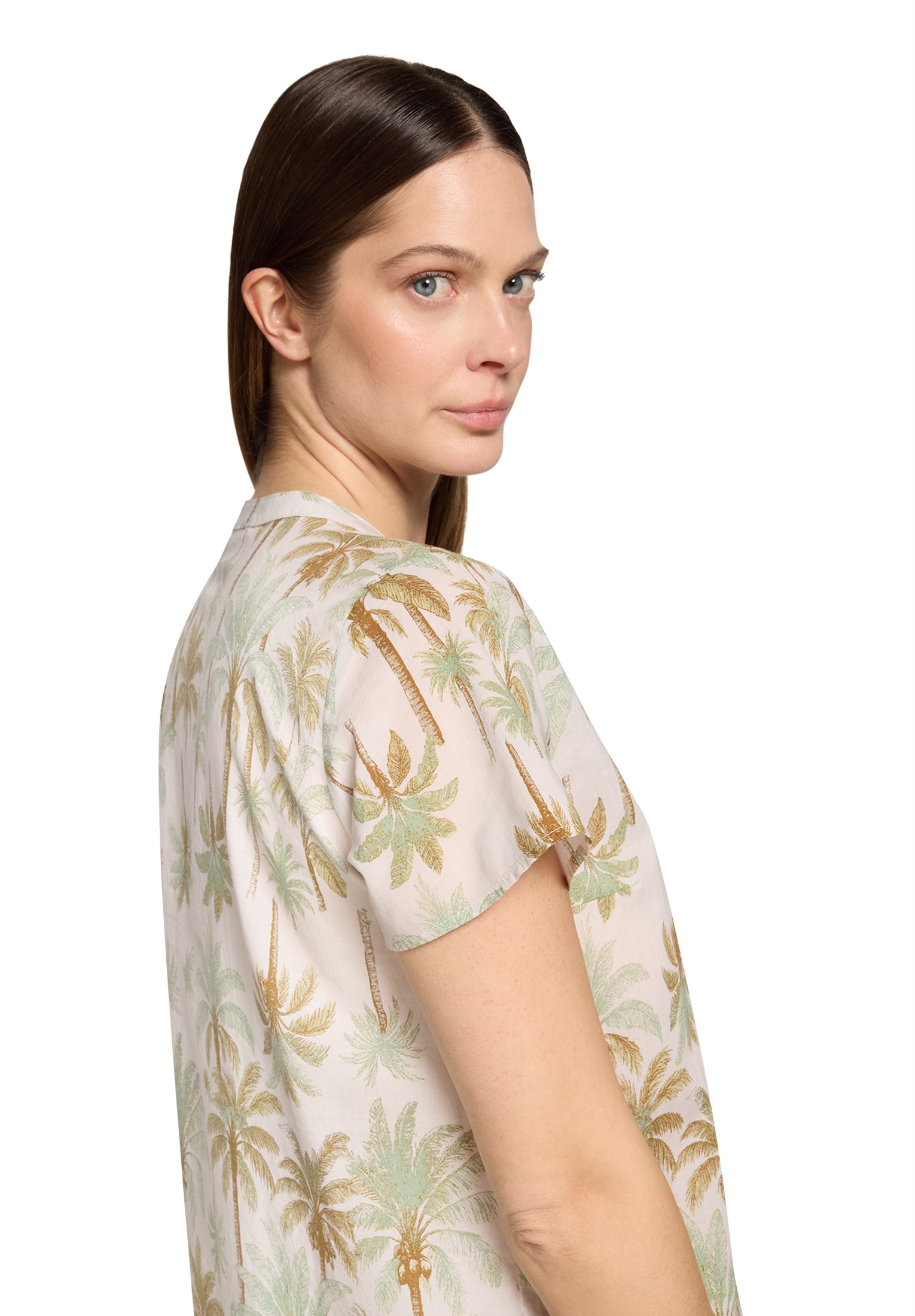 Cartoon Shirtbluse »Damen mit Rüschen«