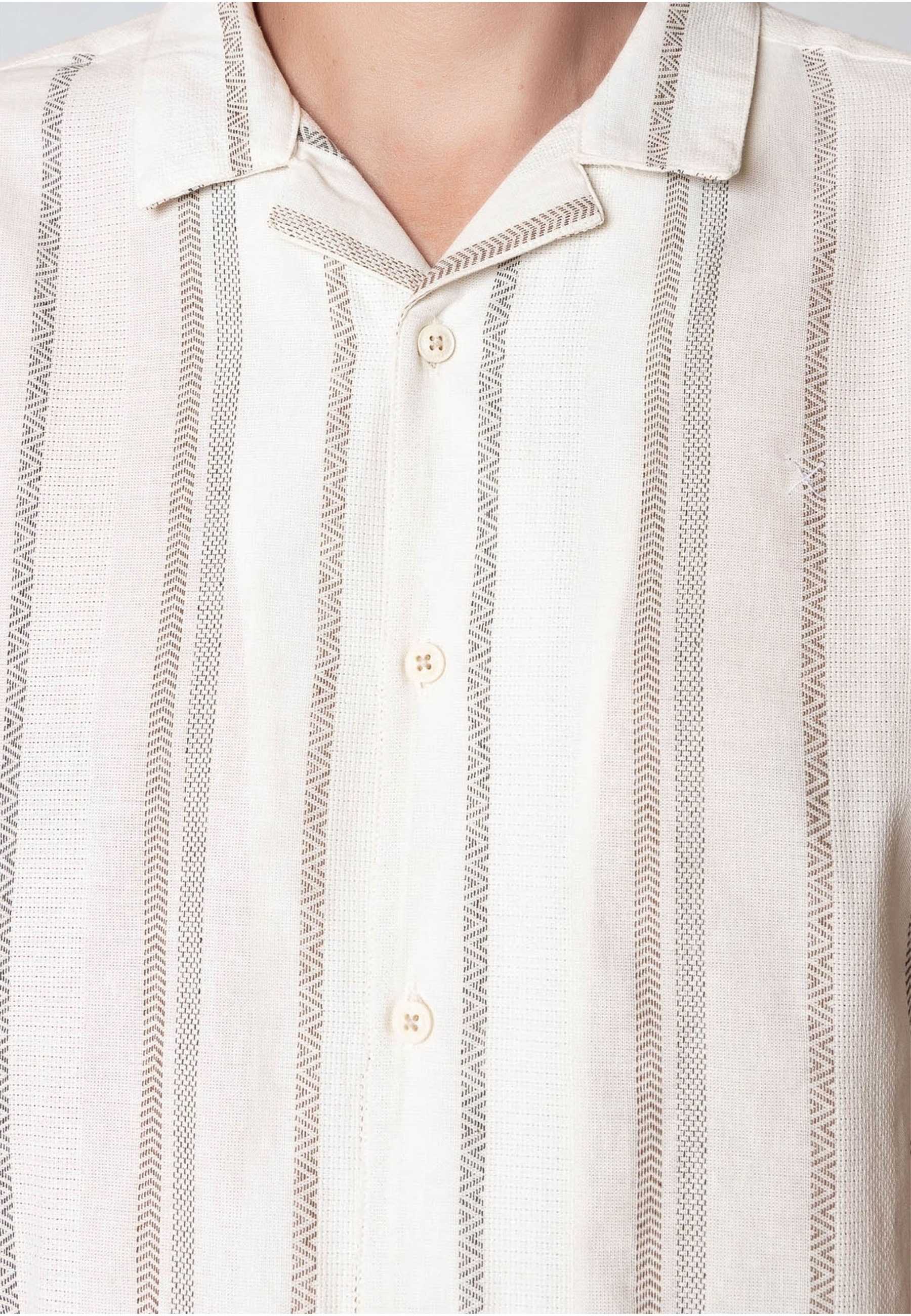 Clean Cut Copenhagen Langarmhemd »Clean Cut Copenhagen Bowling Evald S/S Shirt« 1