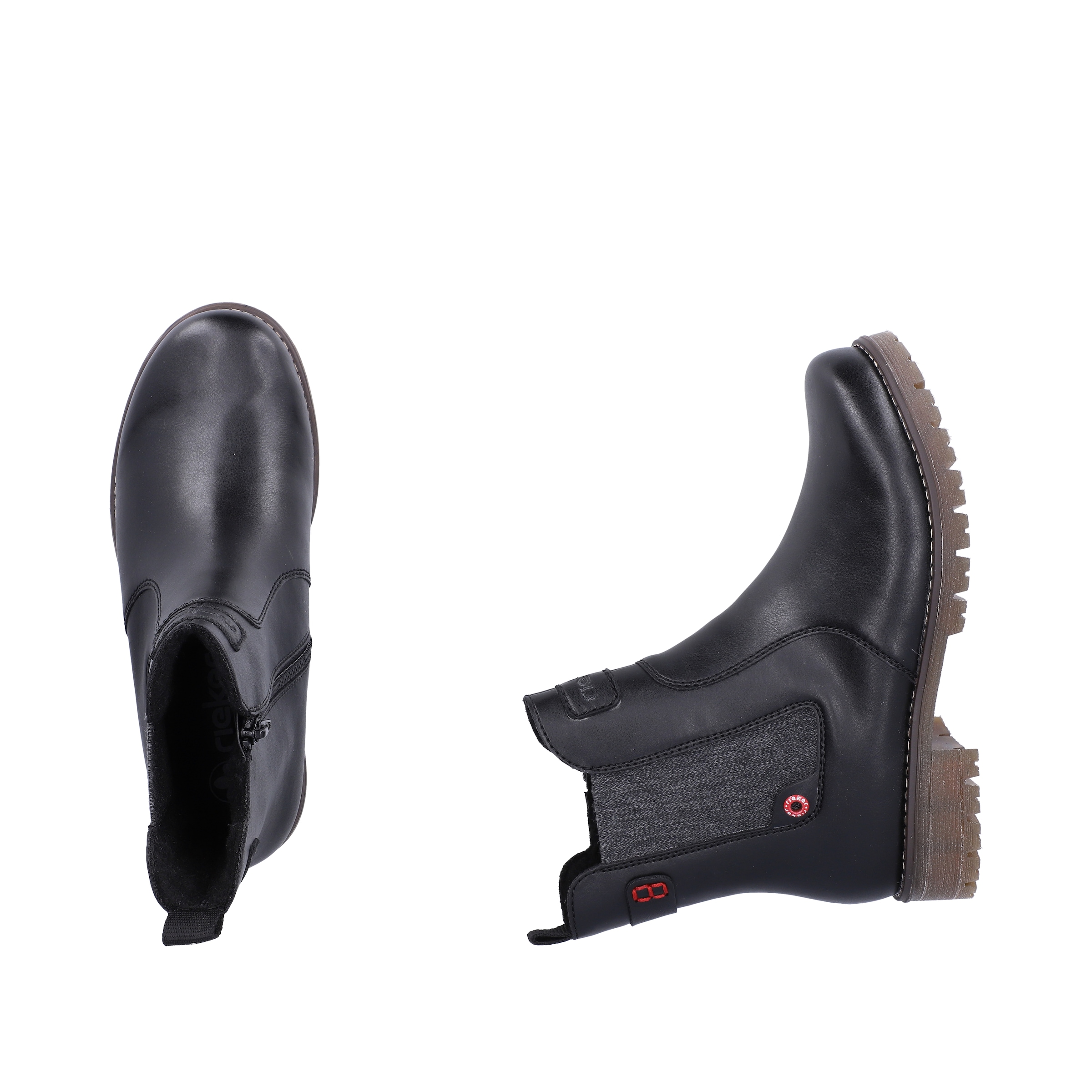 Rieker Winterboots  Chelseaboots, Stiefelette mit Stretcheinsatz