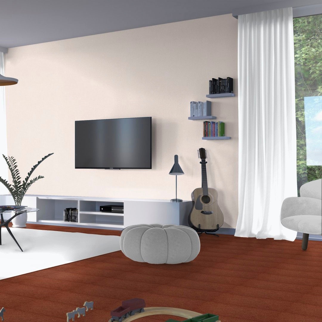Bodenmeister Teppichboden »Jupiter, Velours - meliert, Made in Belgium«, rechteckig, 7,5 mm Höhe, Wohnzimmer, Schlafzimmer, Kinderzimmer, Breite 400/500 cm