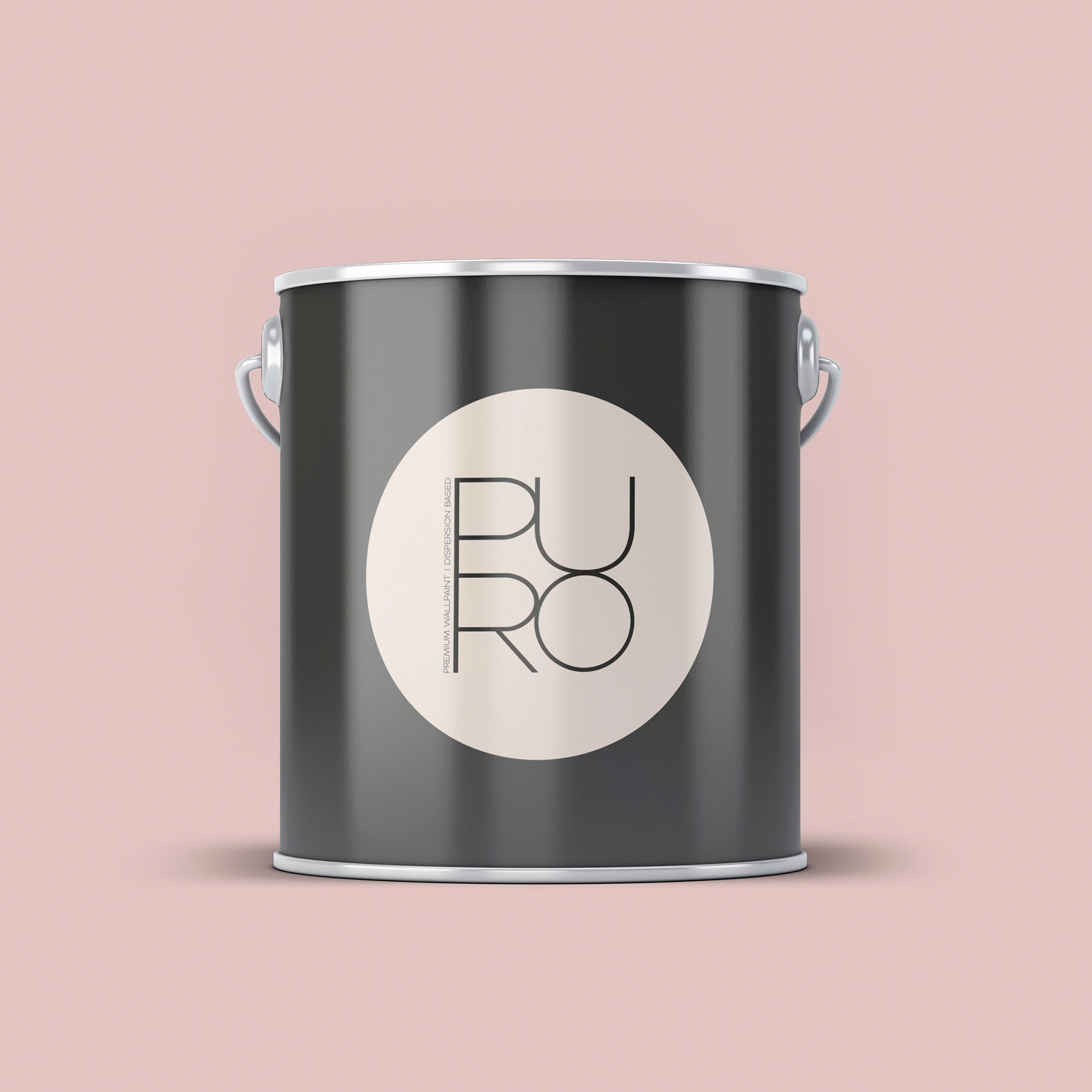 A.S. CRÉATION Wandfarbe "Premium Innenwandfarbe PURO Tuchmatt rosy beige", 2,5 l 2,5mlc2027 rosy beige, Farben, ideal für Wohnzimmer, Schlafzimmer,