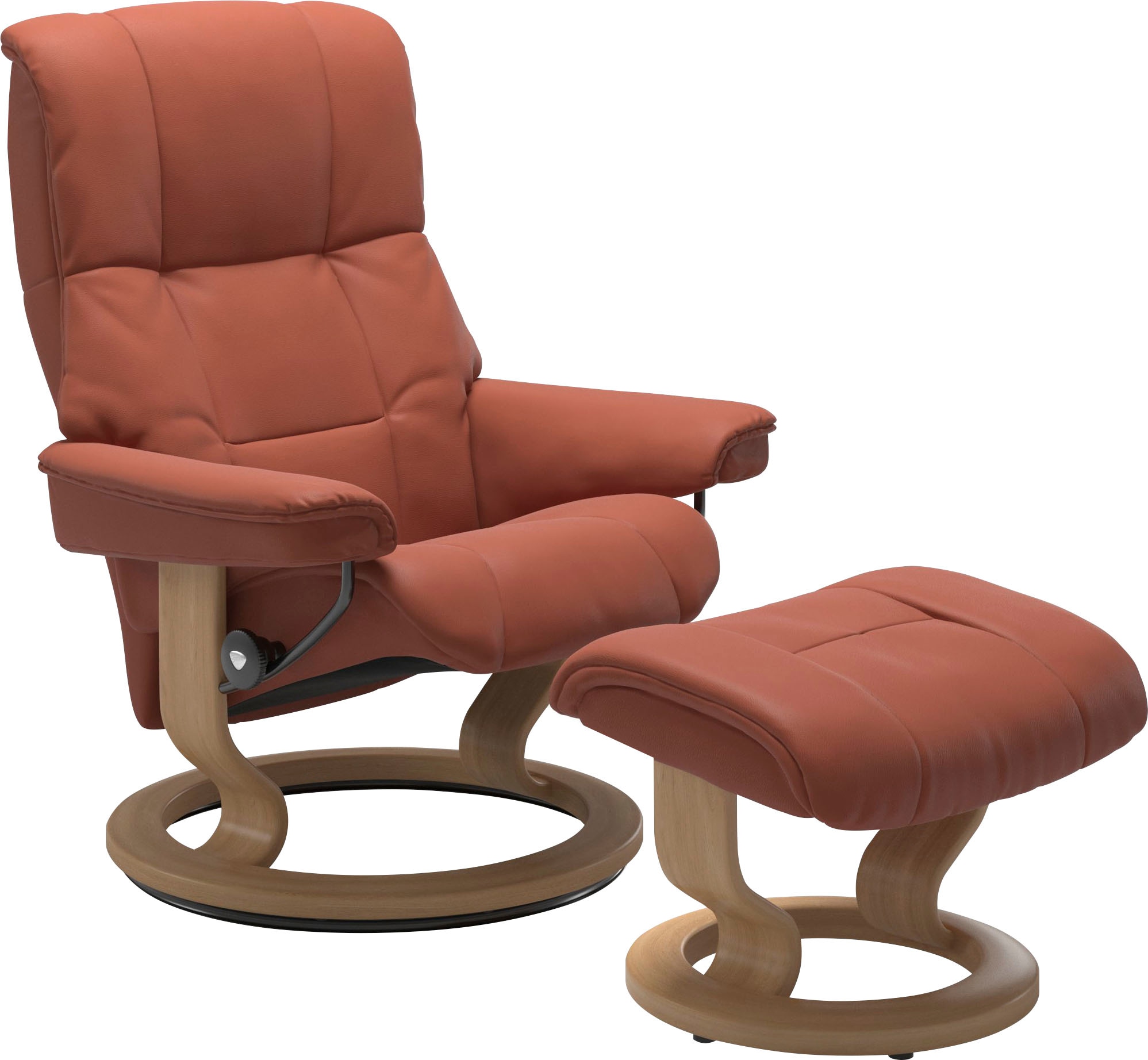 Stressless Relaxsessel "Mayfair" mit Classic Base, Größe S, M & L, Gestell Eiche, in 3 Bezugsqualitäten lieferbar