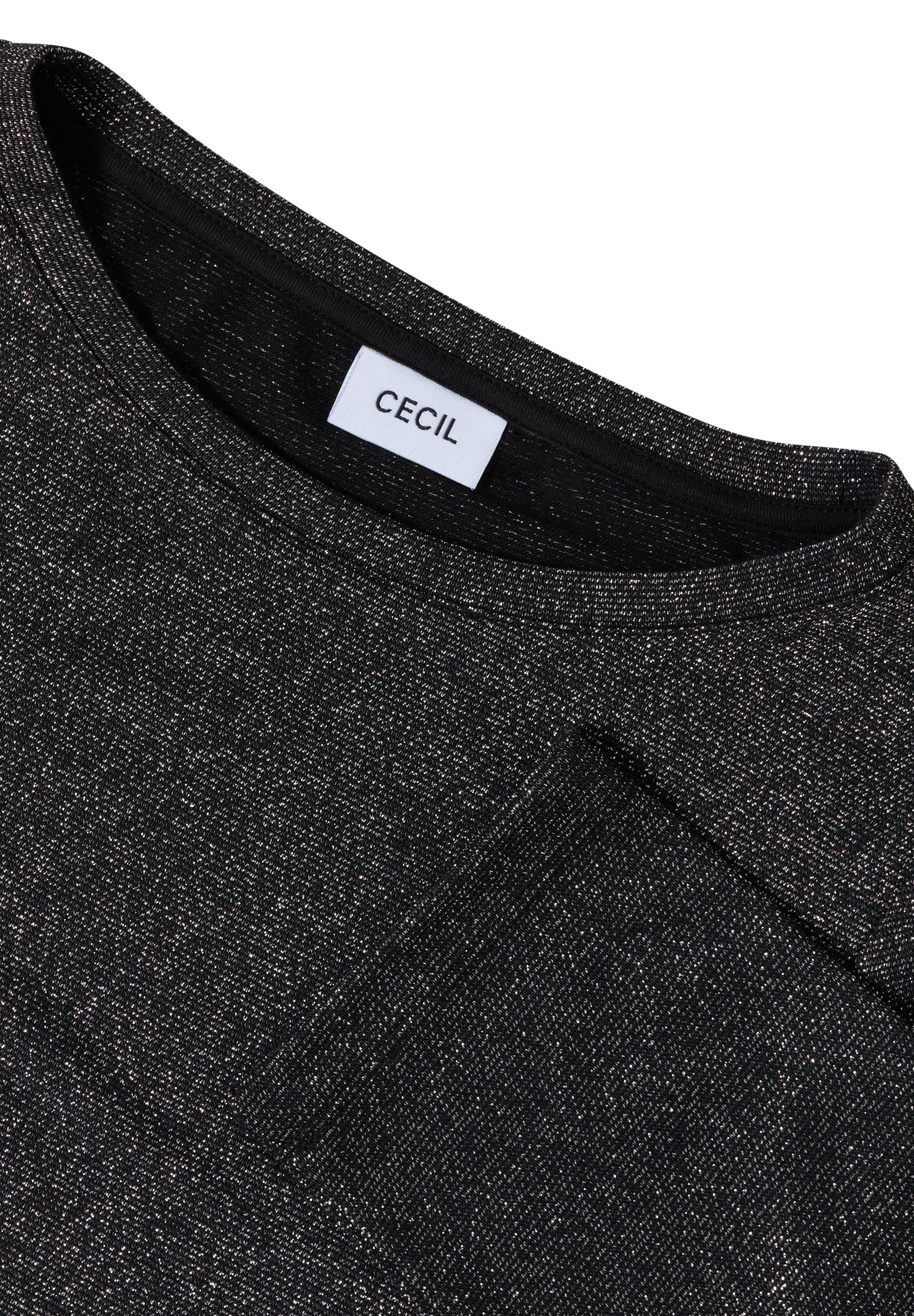 Cecil T-Shirt, mit Glitzer-Details