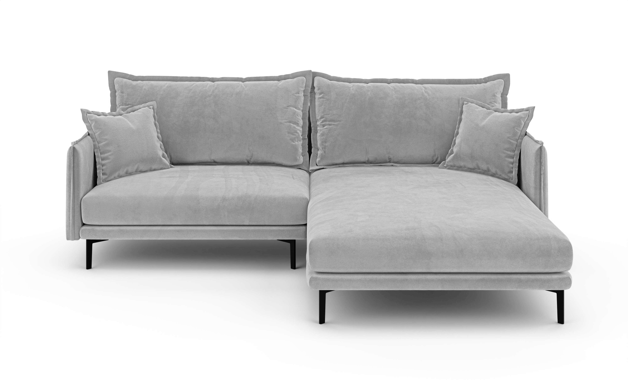 Home affaire Ecksofa "ALEXANDRIA mit Recamiere rechts oder links bestellbar günstig online kaufen