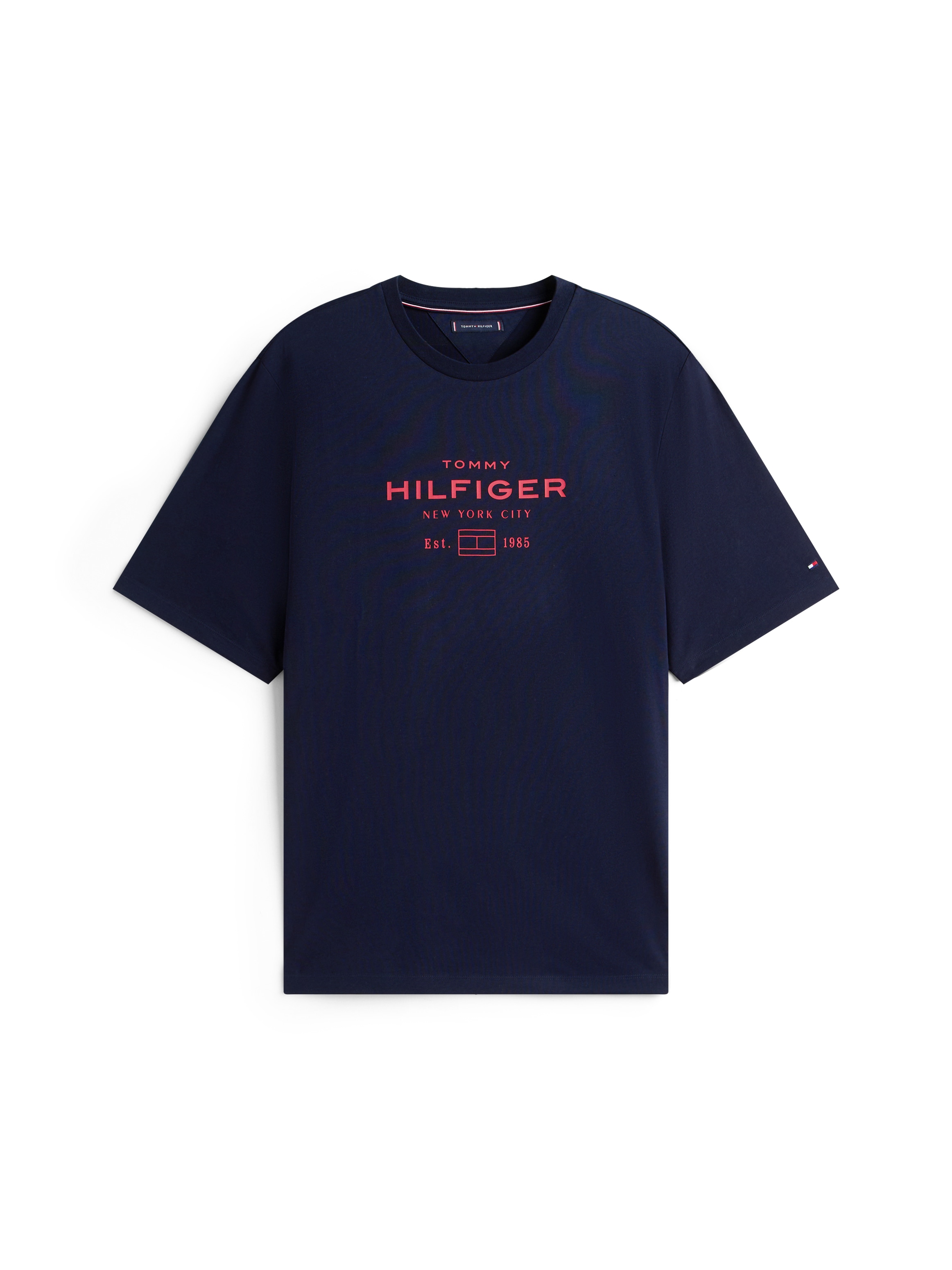 Tommy Hilfiger Big & Tall T-Shirt »HILFIGER STACK GRAPHIC TEE«, Große Größen