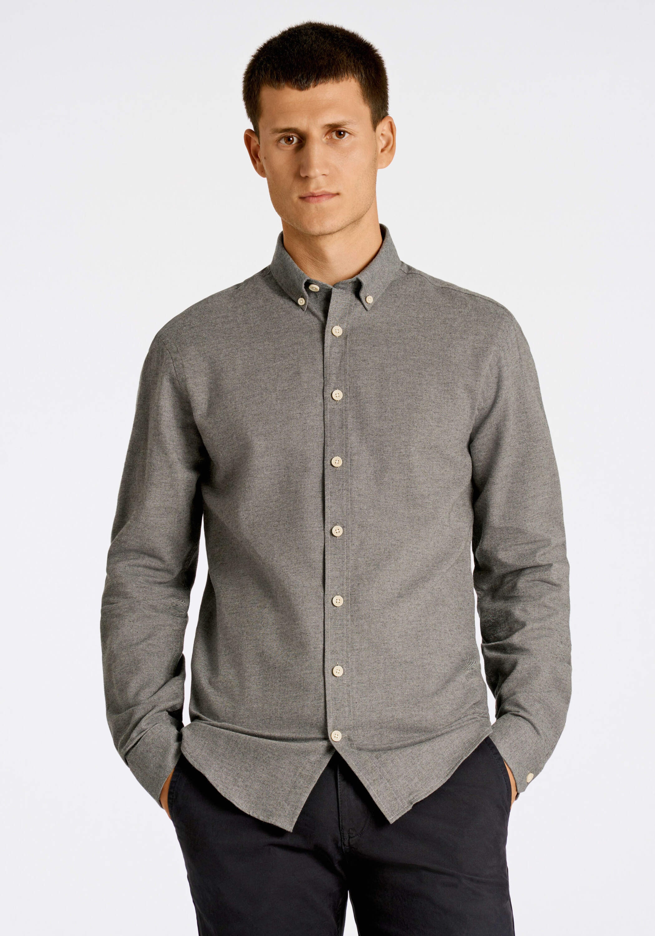 LINDBERGH Flanellhemd »Flanellhemd Relaxed Fit«