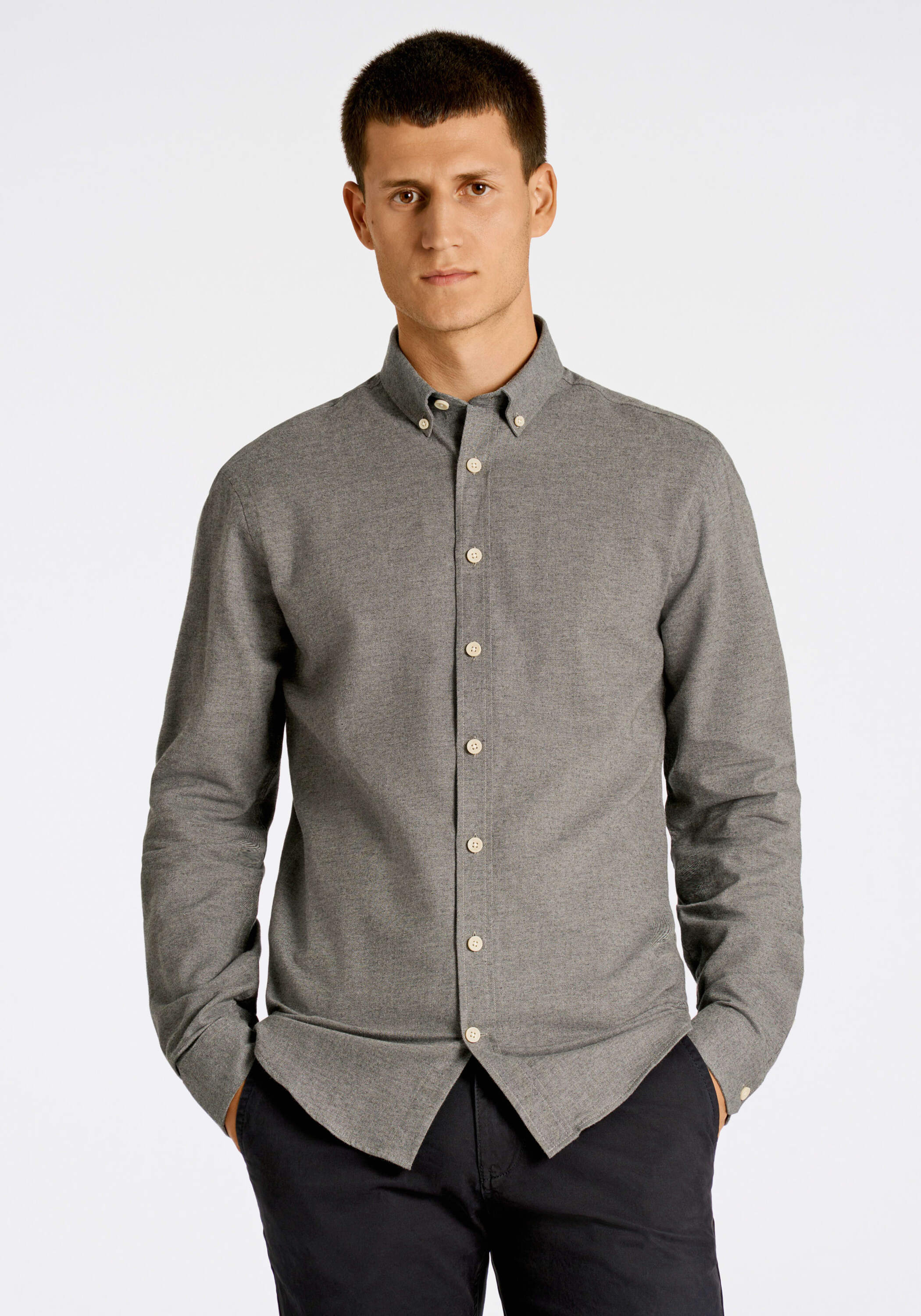 LINDBERGH "Flanellhemd (Langarm) Relaxed Fit"