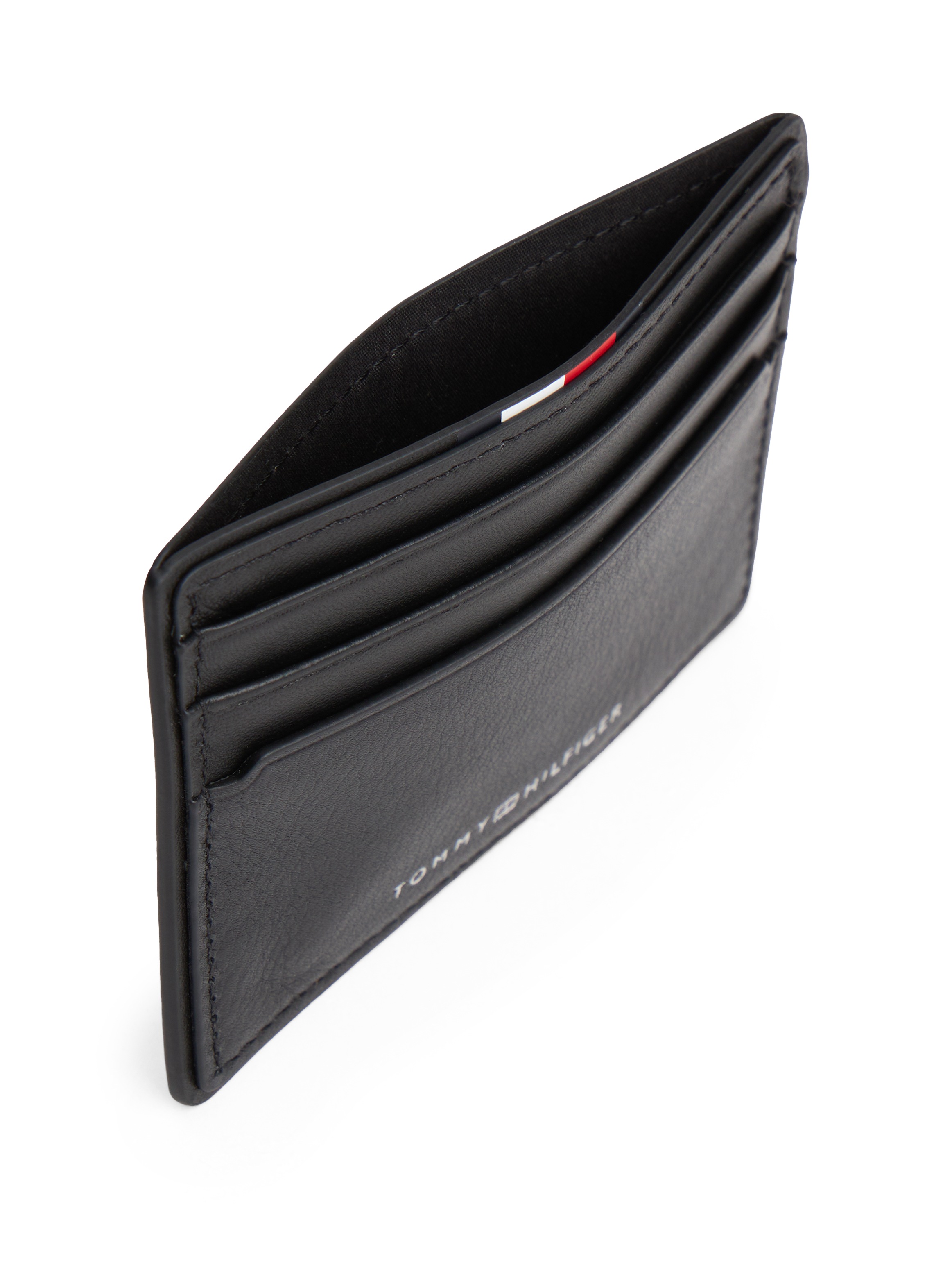 Tommy Hilfiger Kartenetui »TH CORP CC HOLDER« , Unisex Mini-Geldbeutel, Portemonnaie mit Logoschriftzug und Flagge