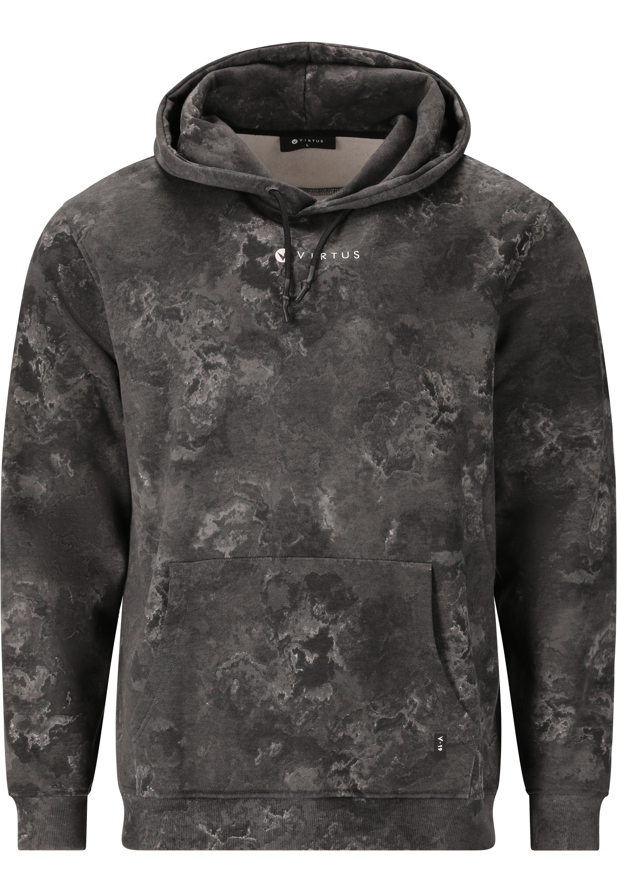 Virtus Kapuzensweatshirt »Callum«, mit angesagtem Allover-Print