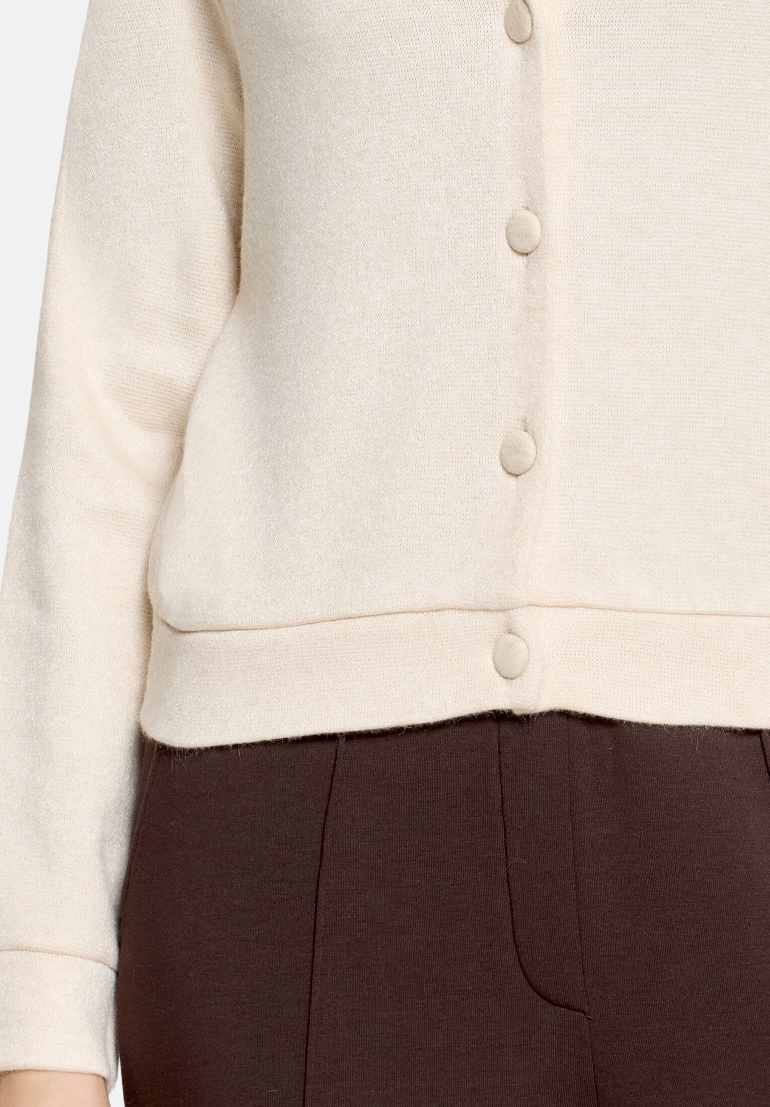 Cartoon Sweatjacke »Damen mit Kunstfellkragen«