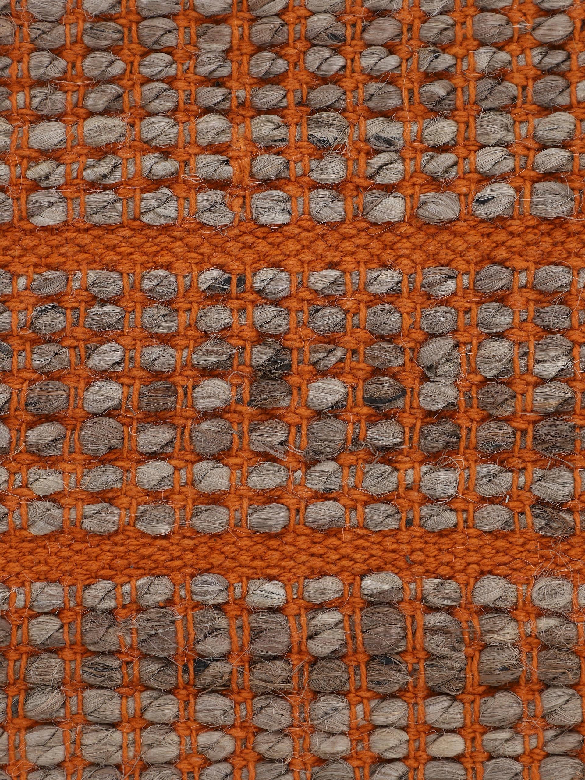 carpetfine Teppich »Lara«, rechteckig, 6 mm Höhe, Wendeteppich aus Jute/Baumwolle, Wohnzimmer