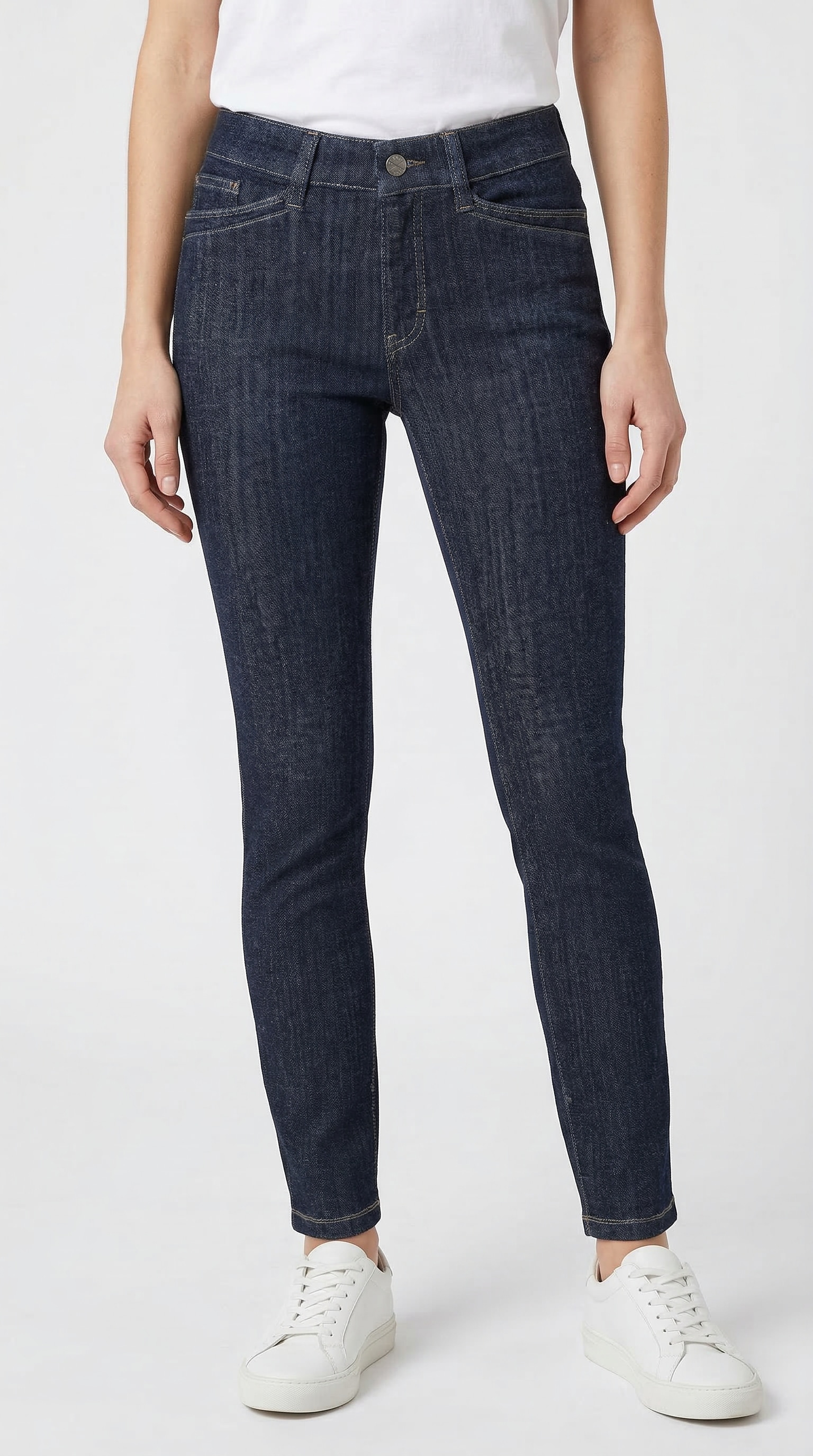 MAC Skinny-fit-Jeans "DREAM SKINNY" mit aufwendig gearbeiteten Details an d günstig online kaufen