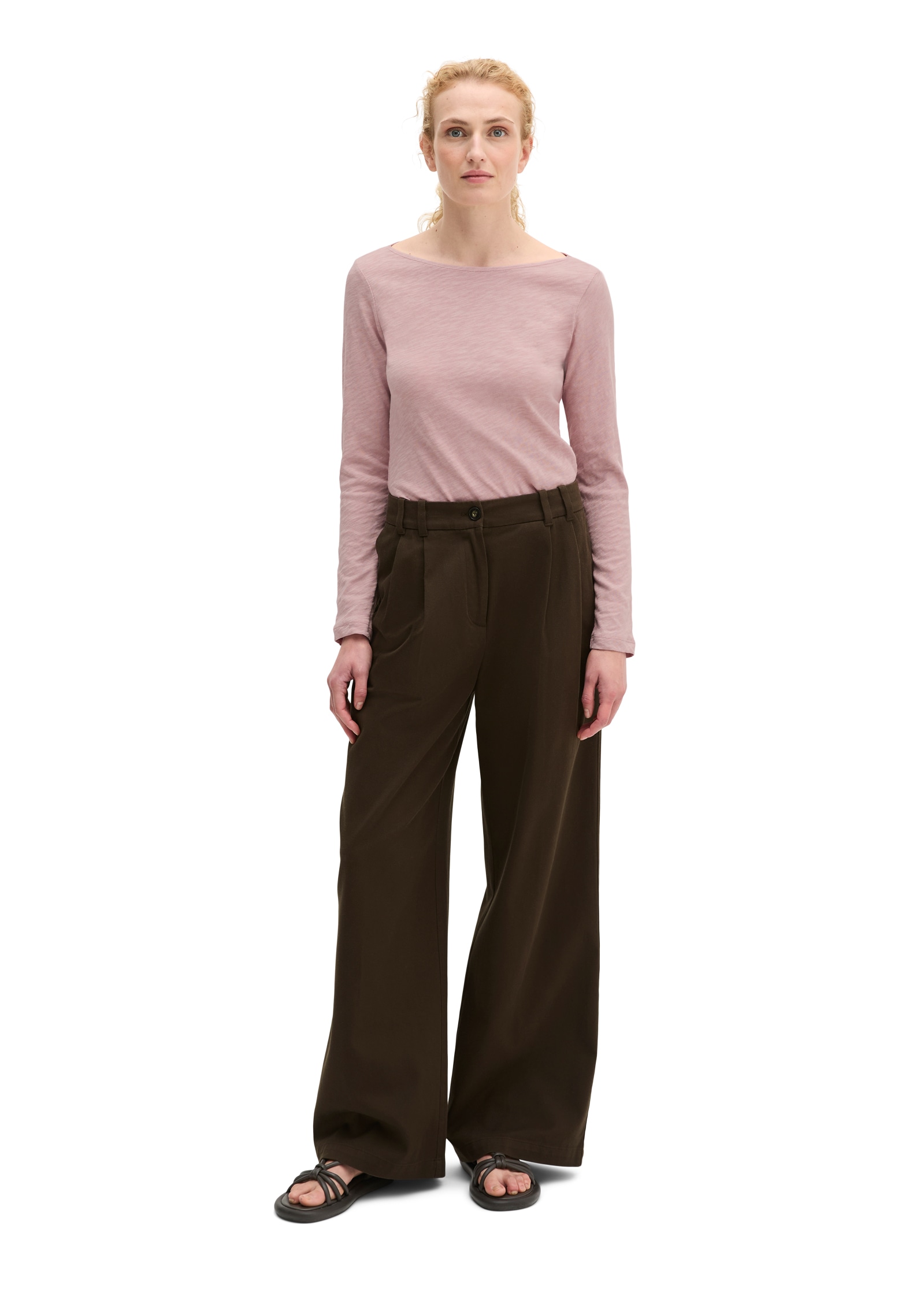 Marc O'Polo Longsleeve regular aus Organic Cotton-Qualität