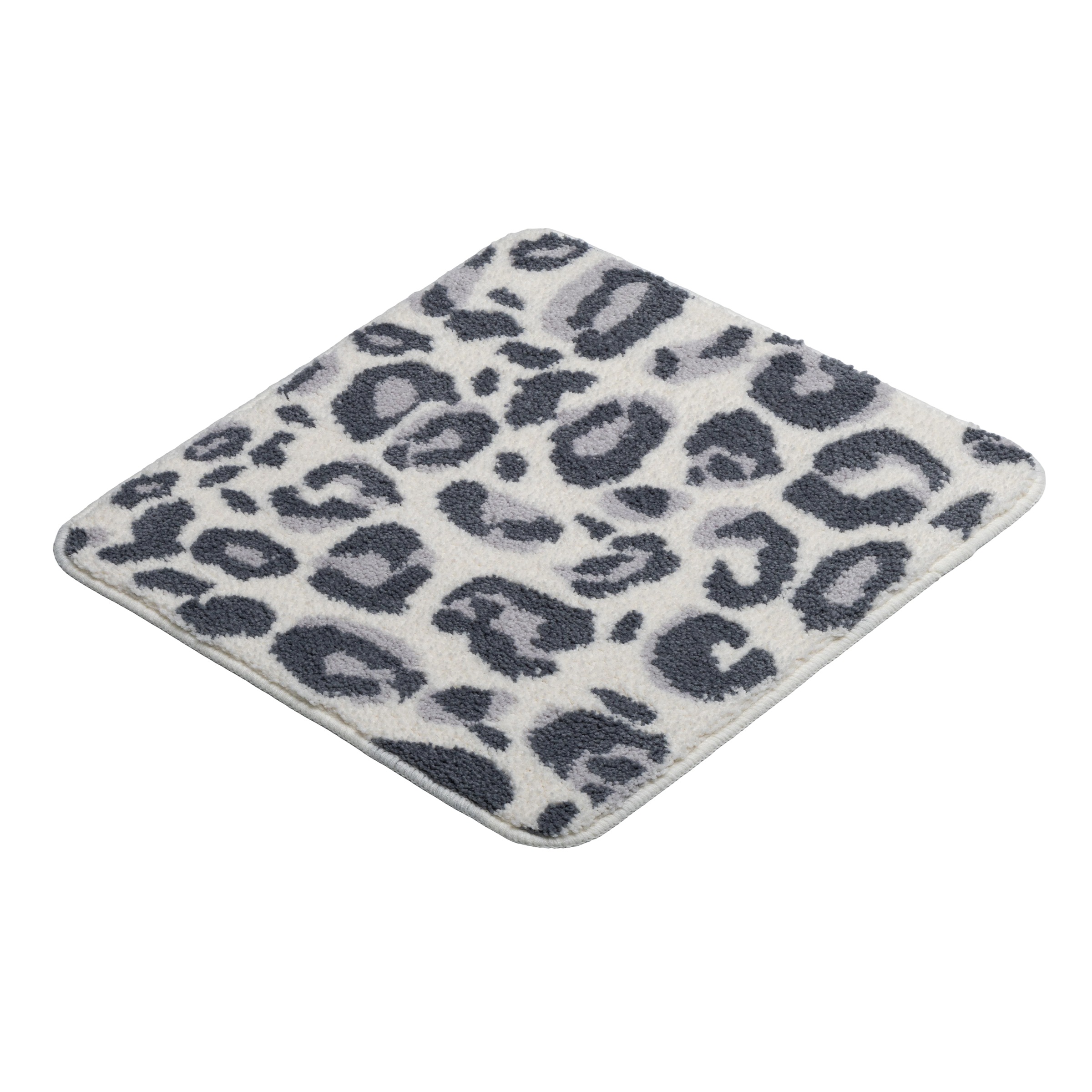 OTTO home Badematte »Regona Leo, Badvorleger, Badezimmer Teppich, Duschvorleger« Höhe 10 mm rutschhemmend beschichtet fußbodenheizungsgeeignet | schnell trocknend Leoparden-Muster, Animal Print, modern