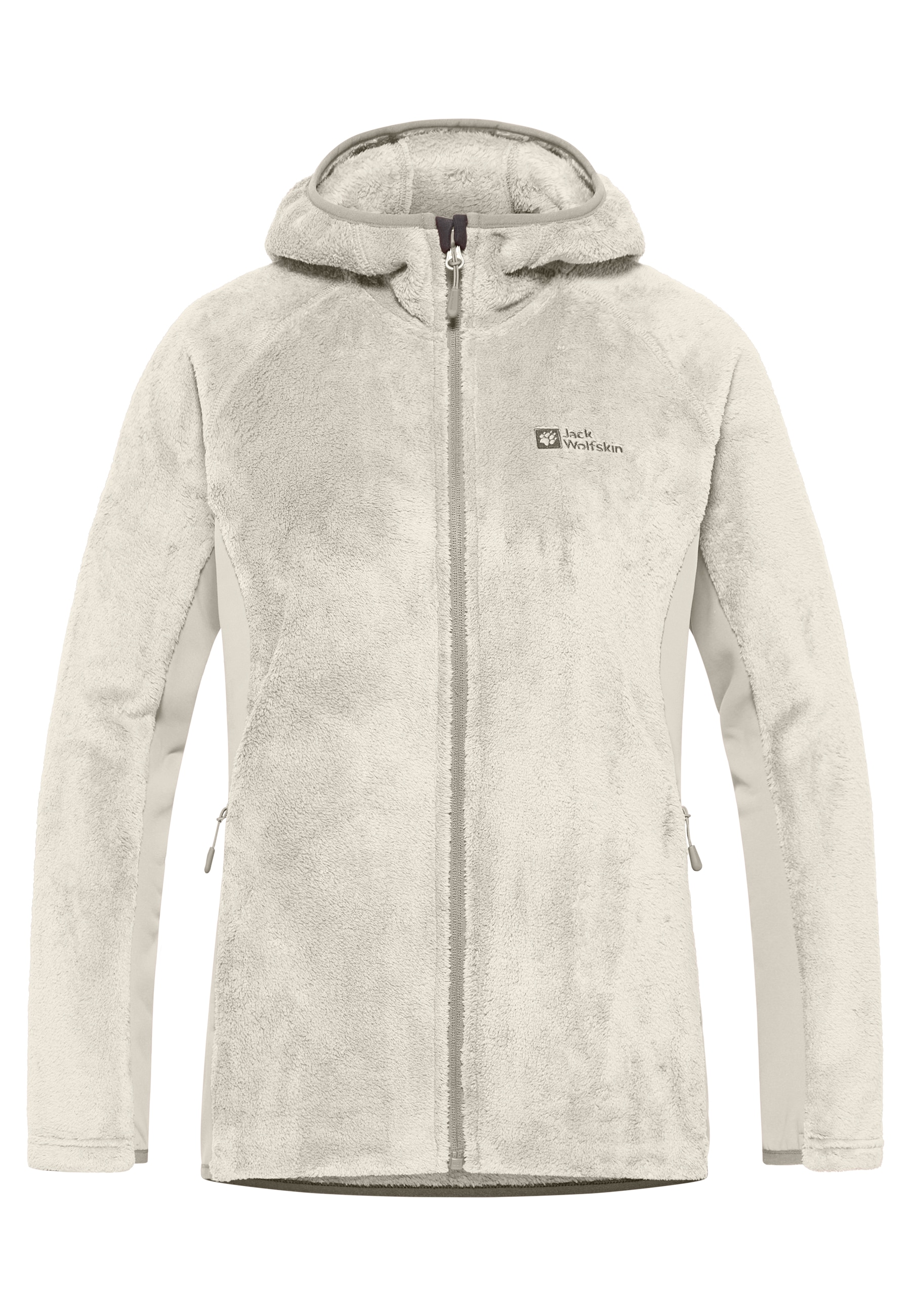 Jack Wolfskin Fleecejacke »ROTWAND HOODED FZ W«, mit Kapuze