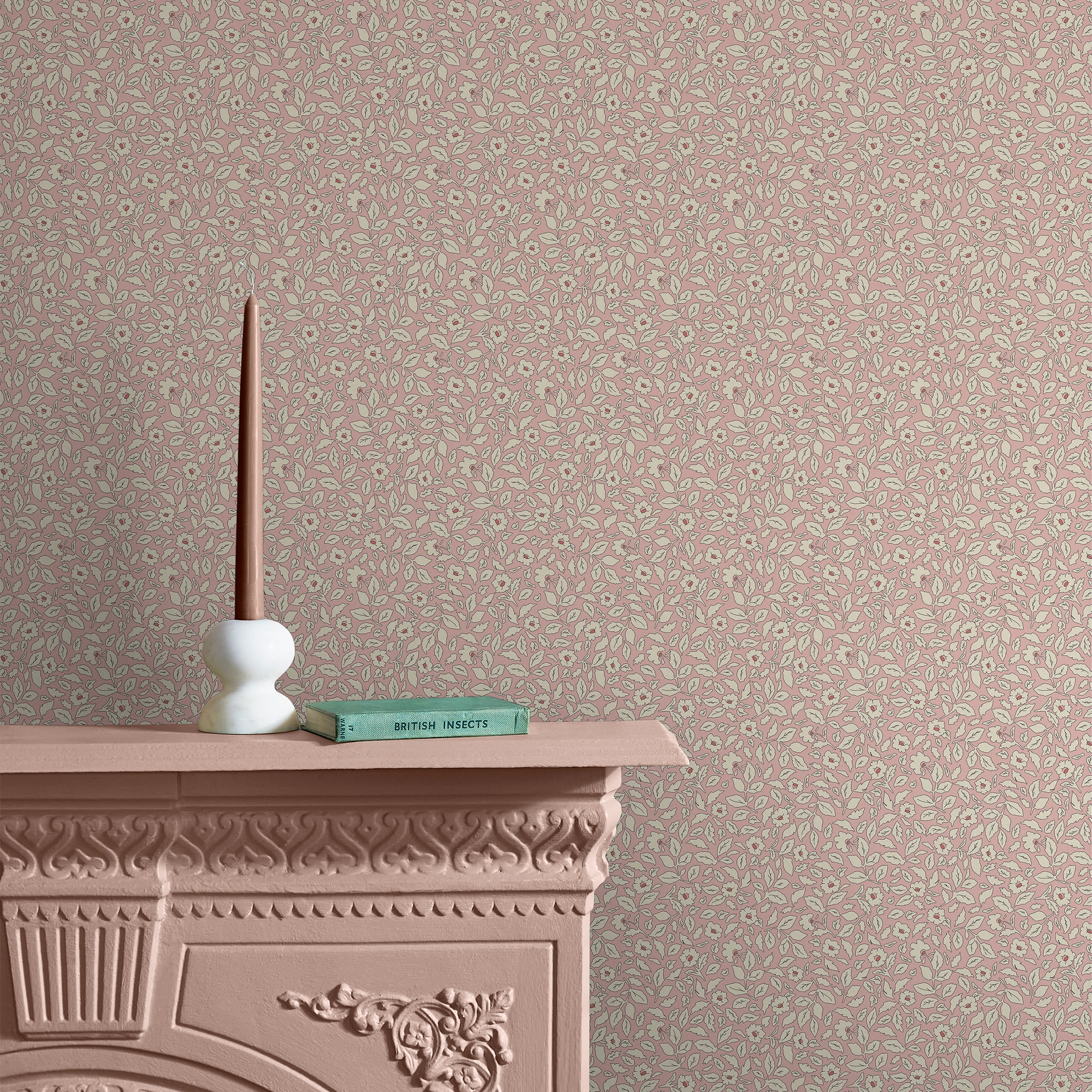 Joules Vliestapete "Ditsy Floral" glatt Design Tapeten